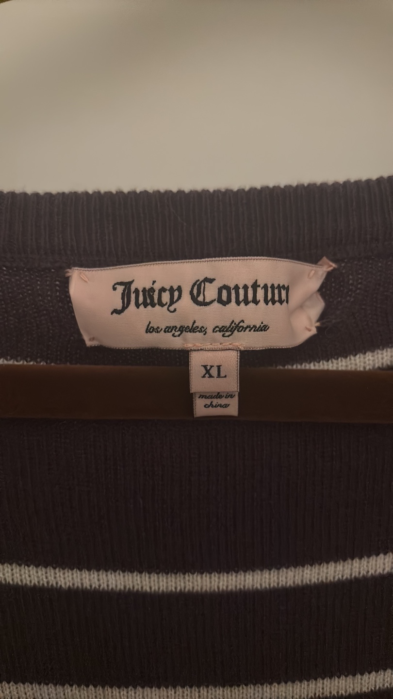 Juicy Couture Striped Sweater Dress - Size XL - photo 2