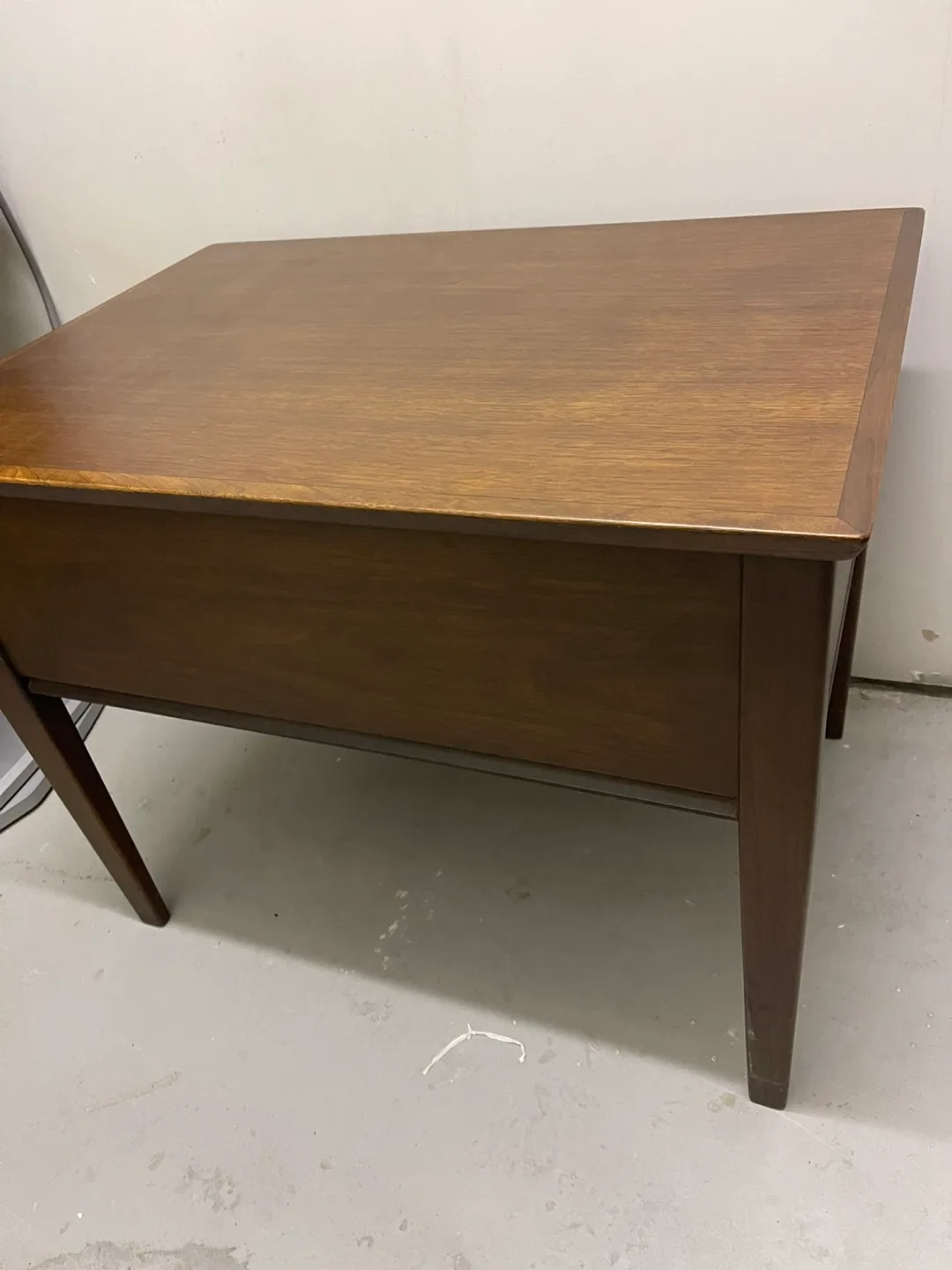 Mid-Century Modern Two-Drawer Side Table image indicator(2)