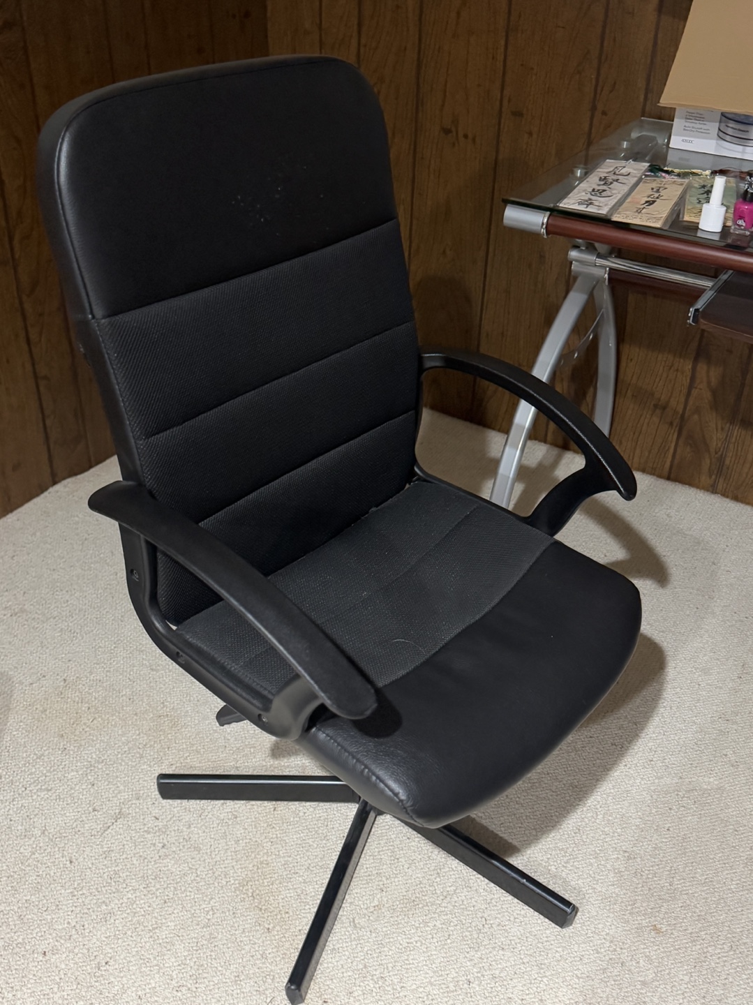 Black Office Chair - photo 2