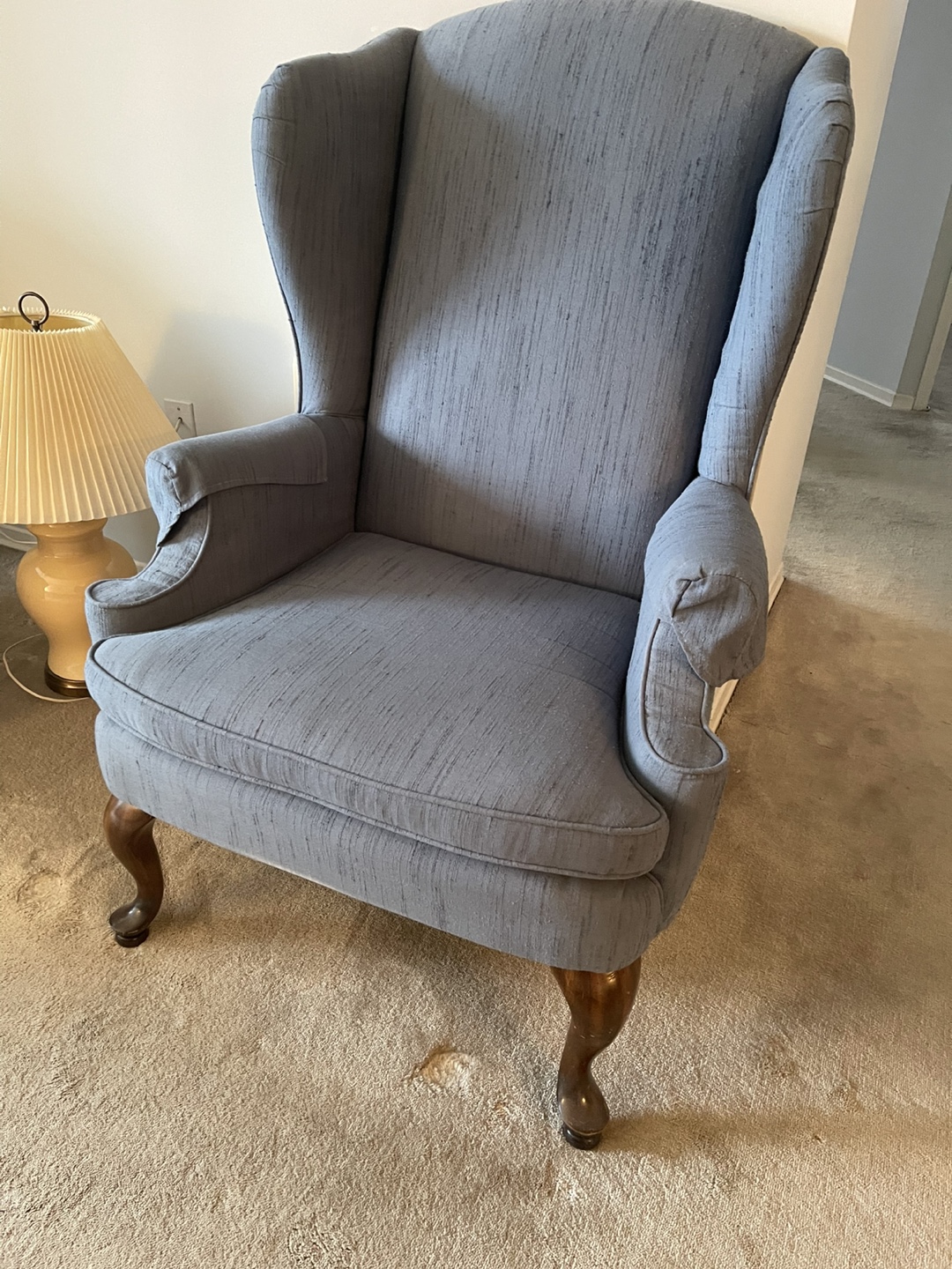 Vintage Wingback Chair - photo 4