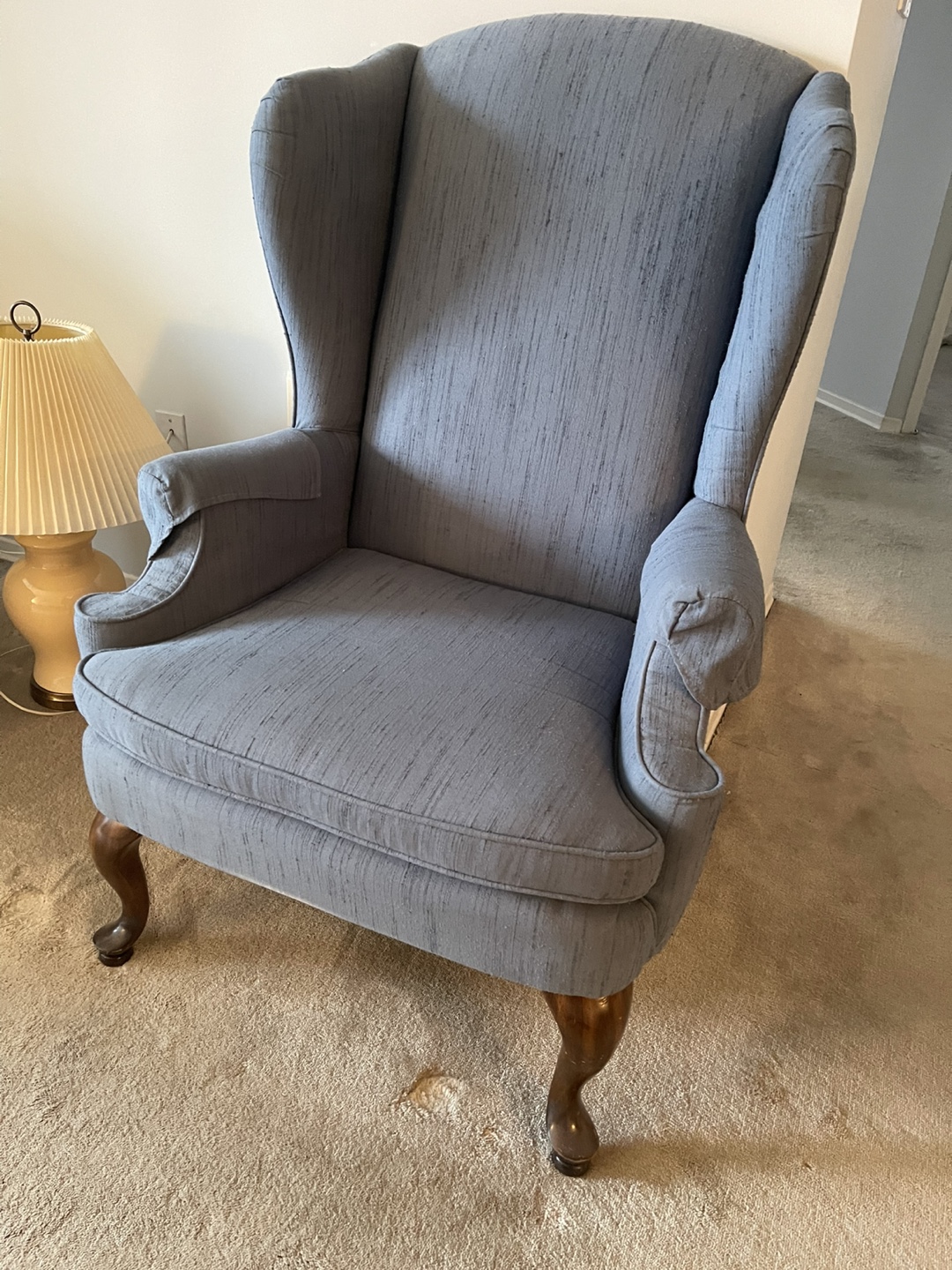 Vintage Wingback Chair - photo 3
