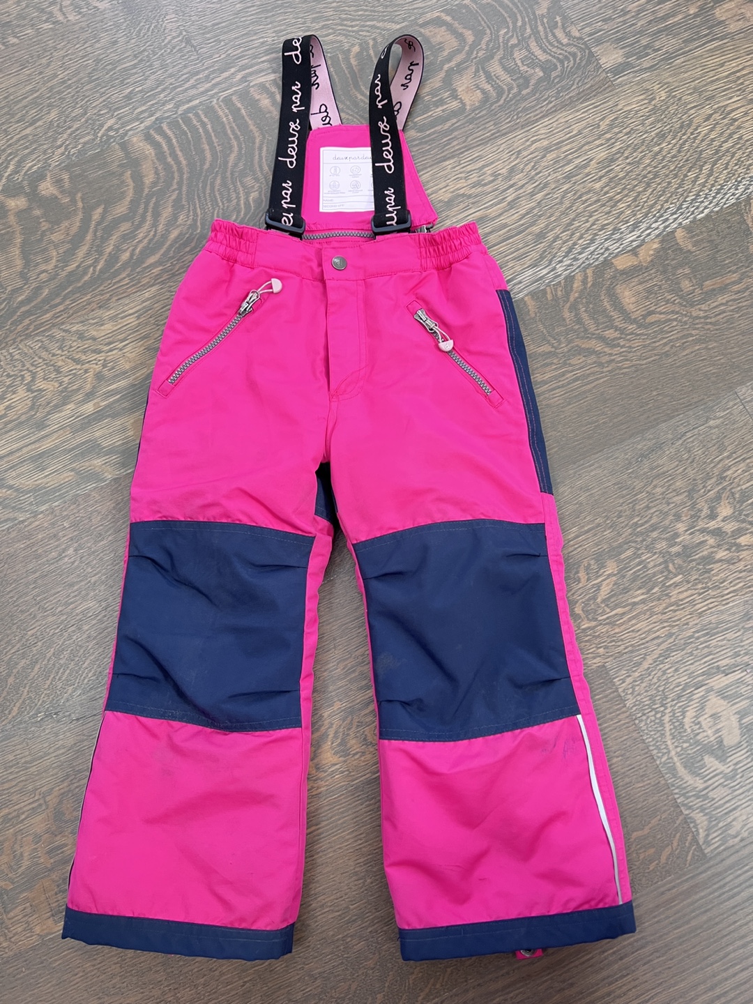 Deux par Deux Pink Snow Pants Size 4
