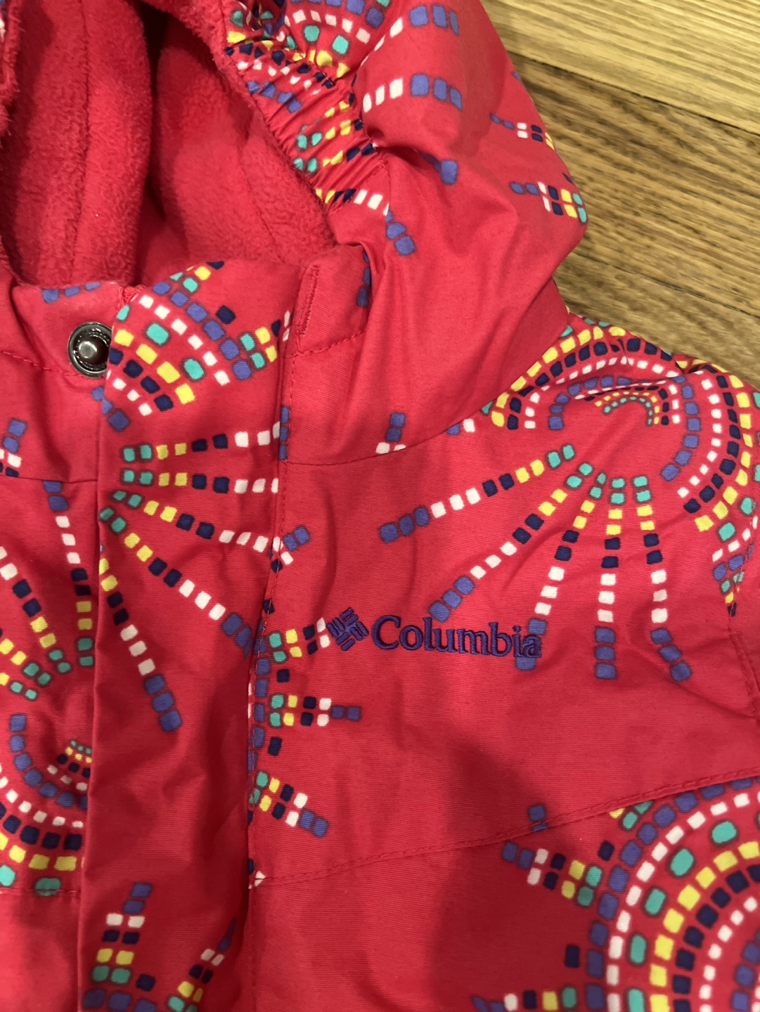 Columbia Girls' Pink Snowsuit, Size 12-18 Months - photo 3