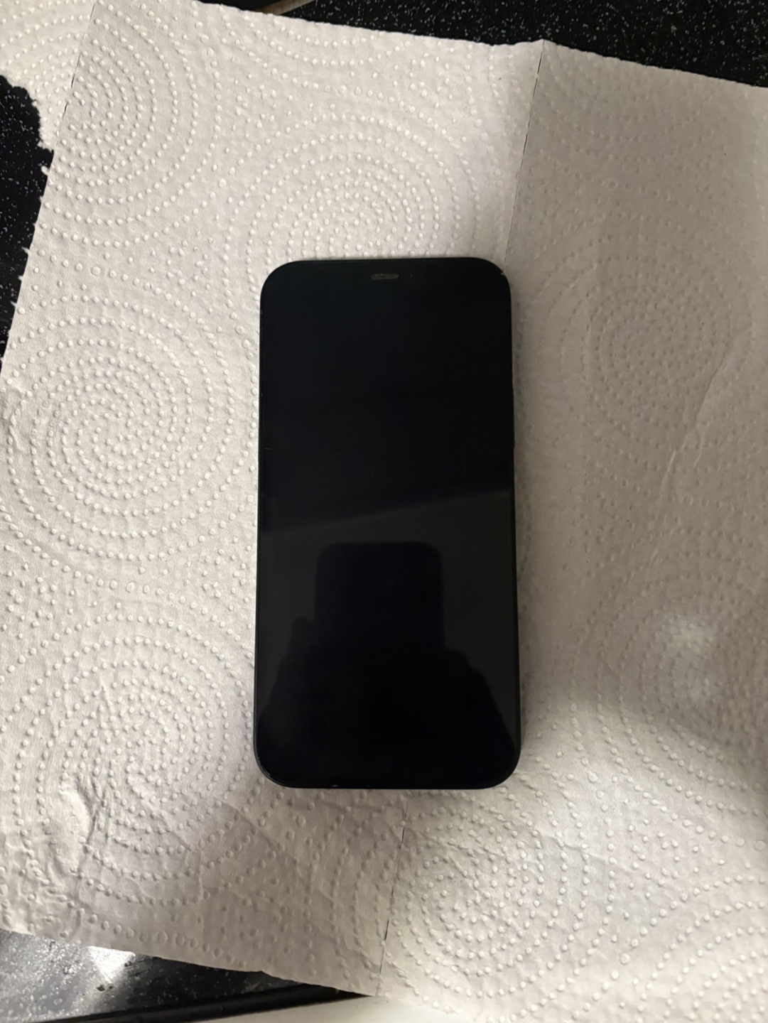 iPhone 12 Midnight Black - Pre-Owned + Accessories