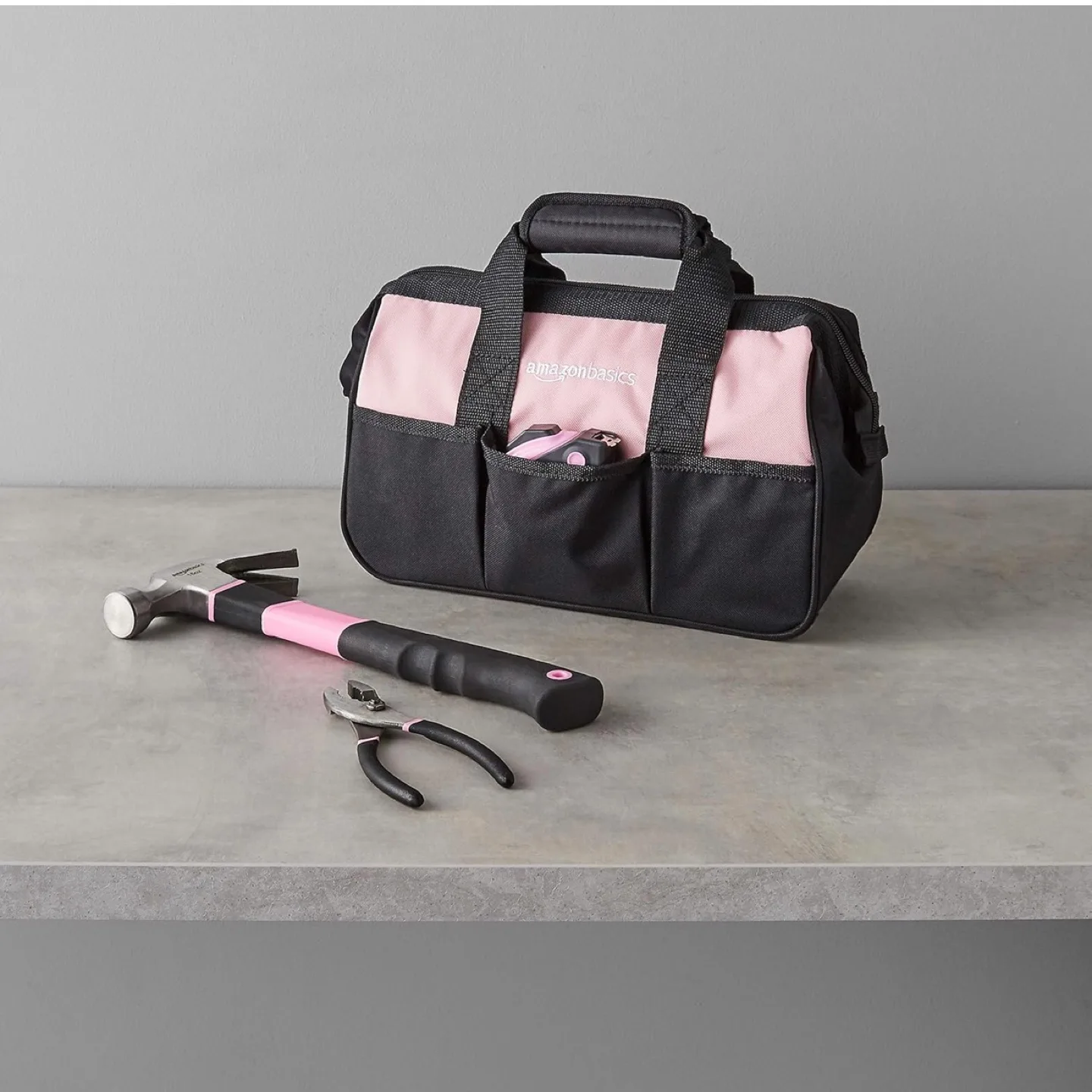 *Brand New* Household Tool Set with Tool Bag - 165-Piece, Pink image indicator(6)