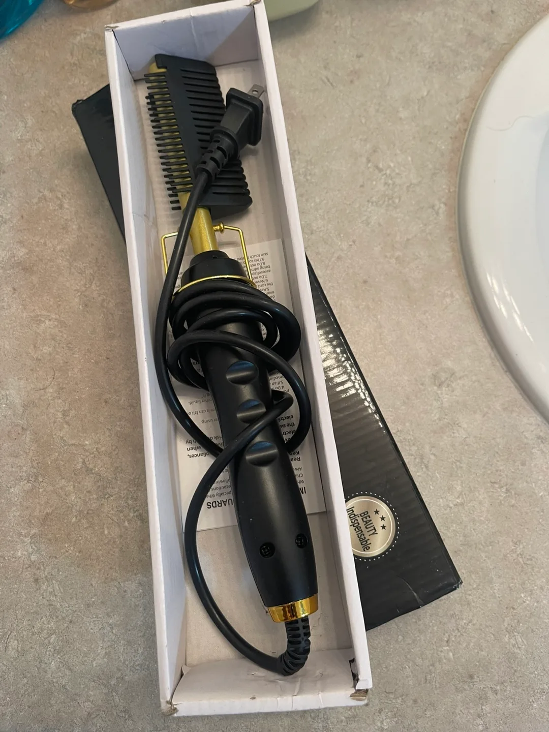 Hair Straightening Comb thumbnail