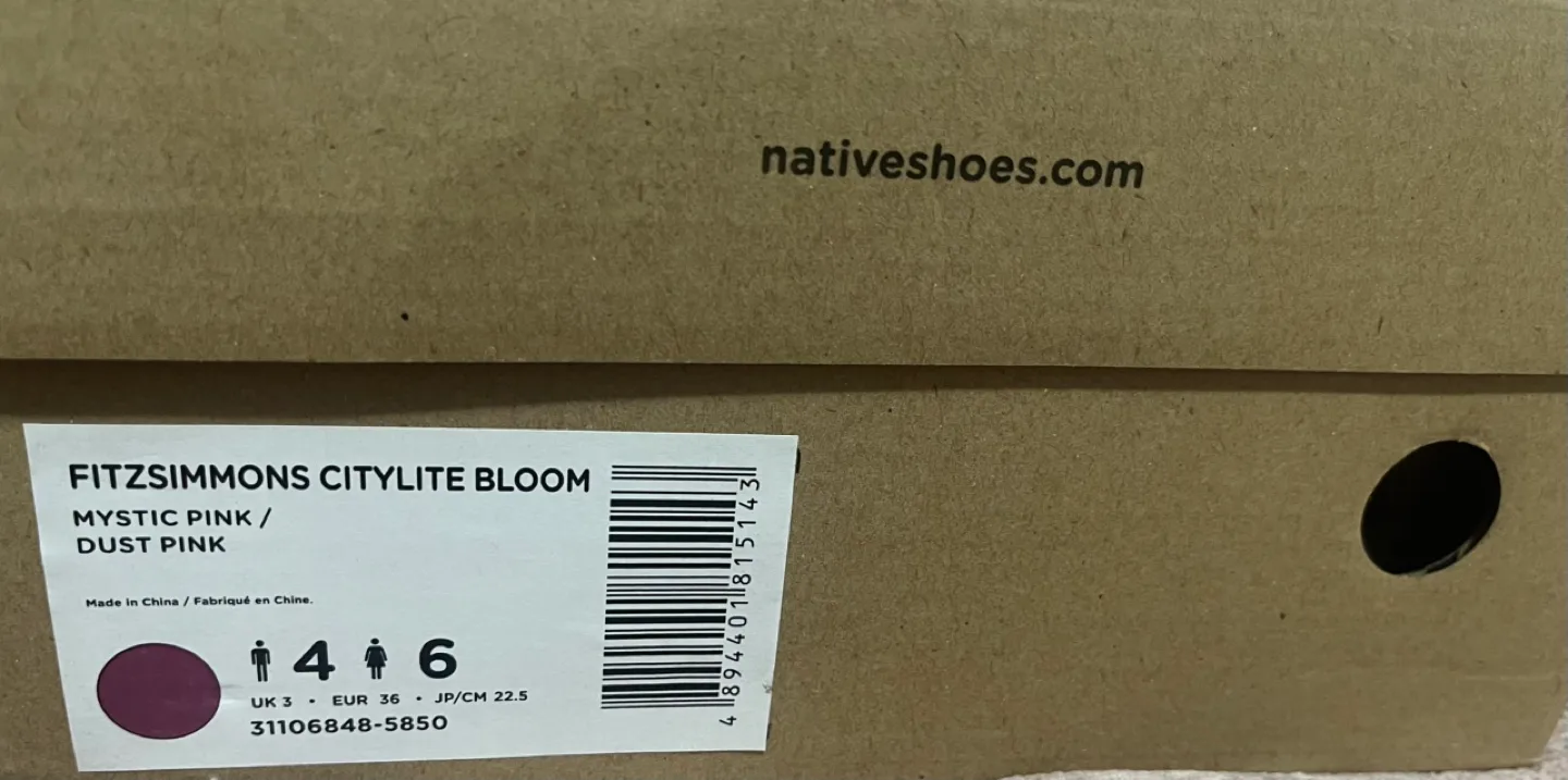 Native FitzSimons Citylite Bloom Boots - Mystic Pink, US 6/7 image indicator(6)