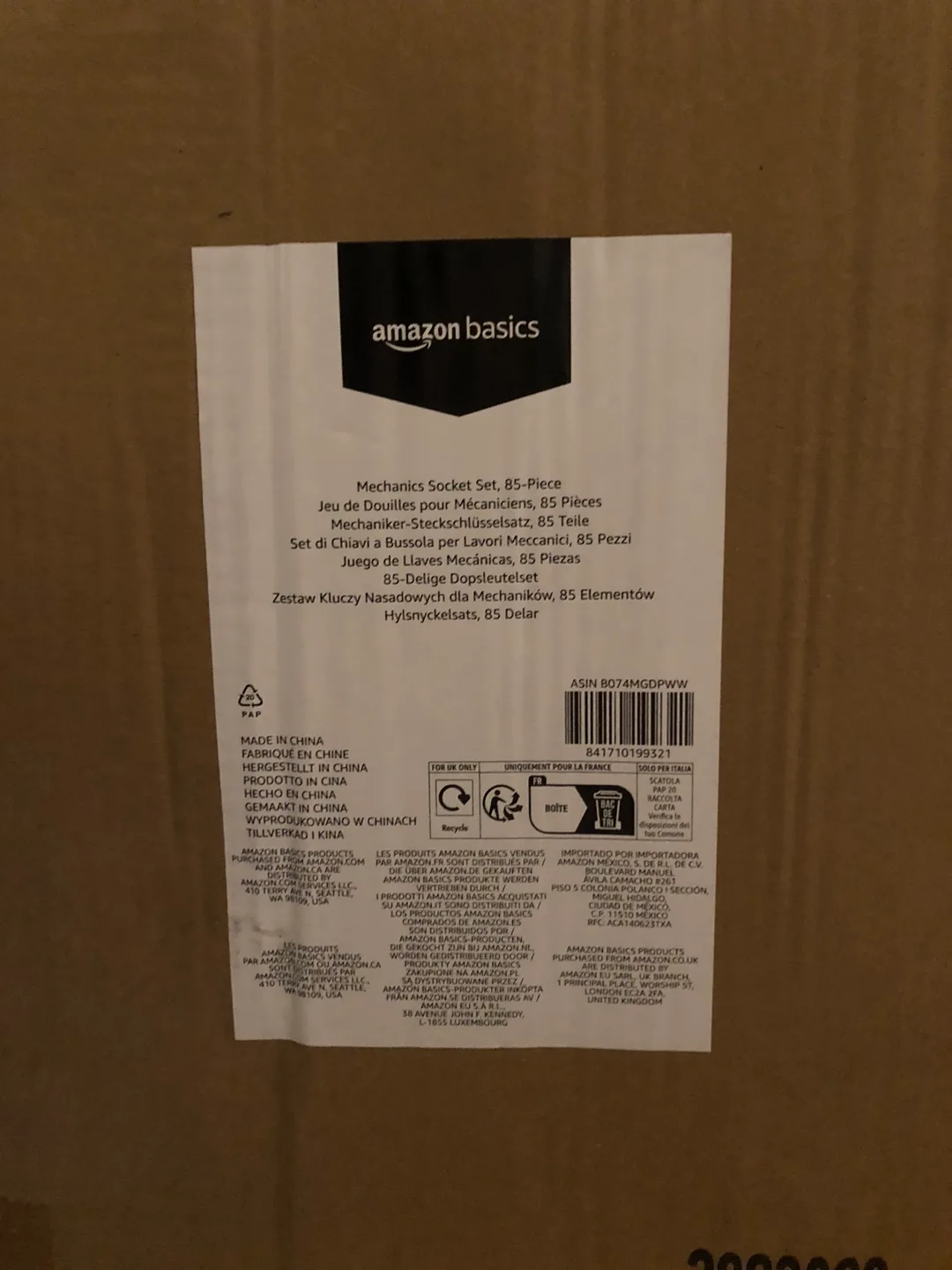 *Brand New* Socket Tool Set, Black, 85 Pieces image indicator(7)