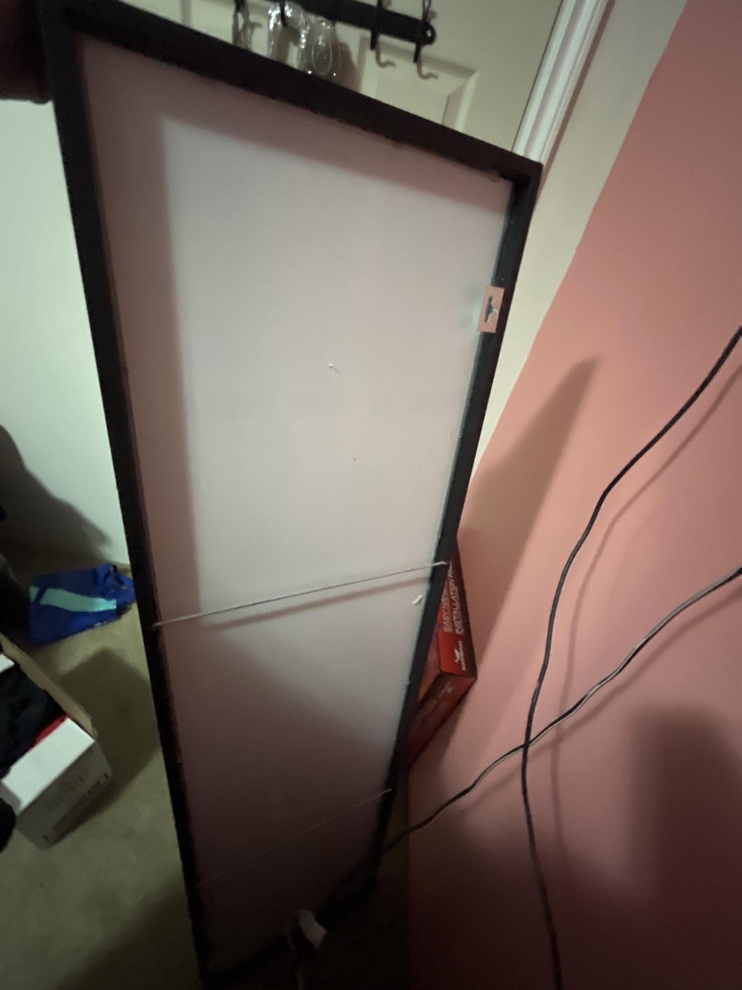 Full Length Black Frame Mirror - photo 4