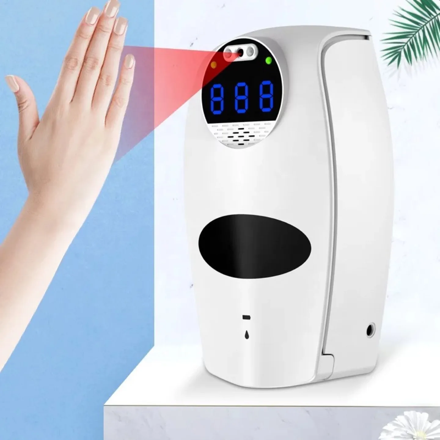 Hand sanitizer soap dispenser image indicator(4)