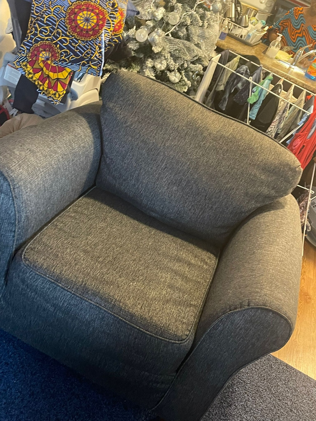 Dark Grey Sofa Set - photo 3