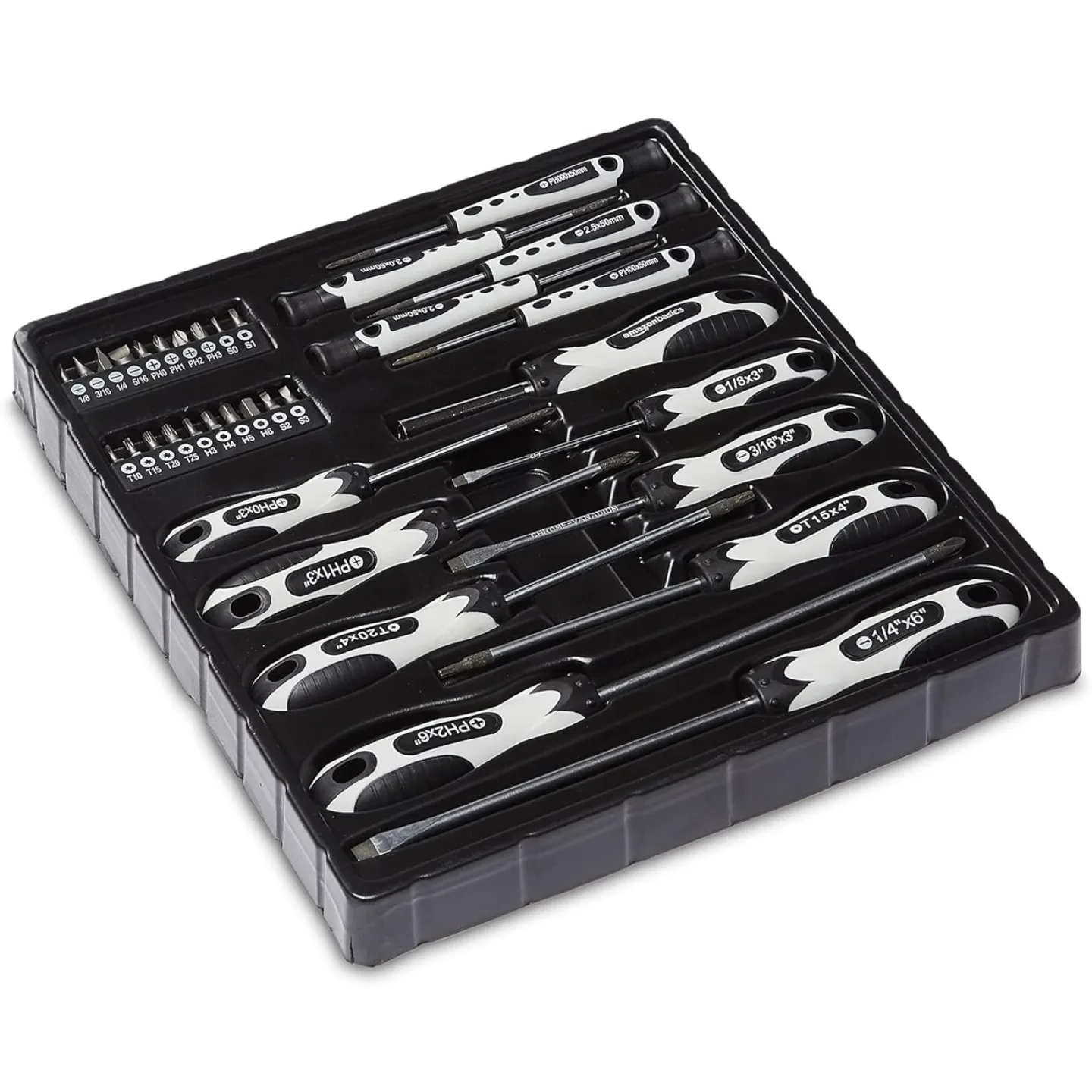 34-Piece Magnetic Tip Screwdriver Set - Slotted, Phillips, Star image indicator(5)