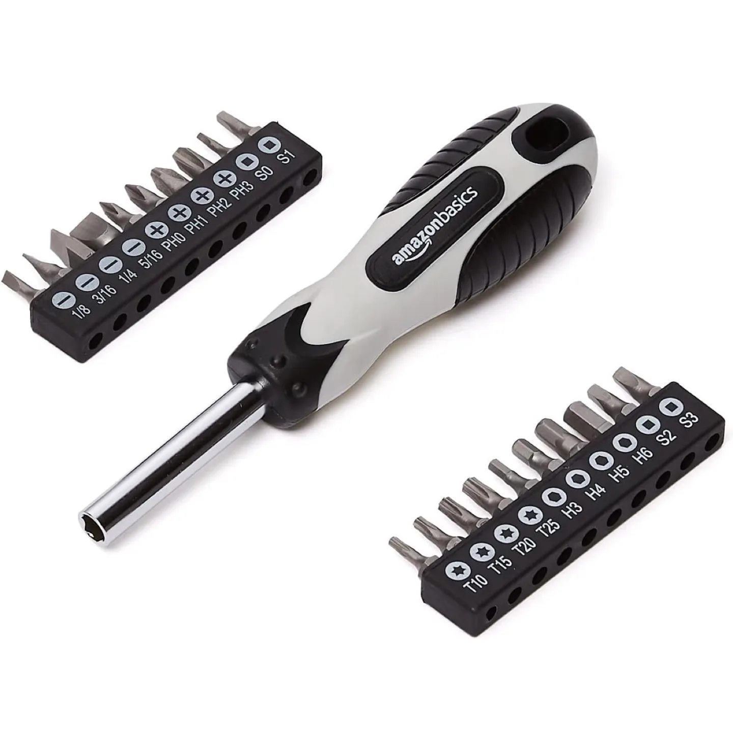 34-Piece Magnetic Tip Screwdriver Set - Slotted, Phillips, Star image indicator(2)