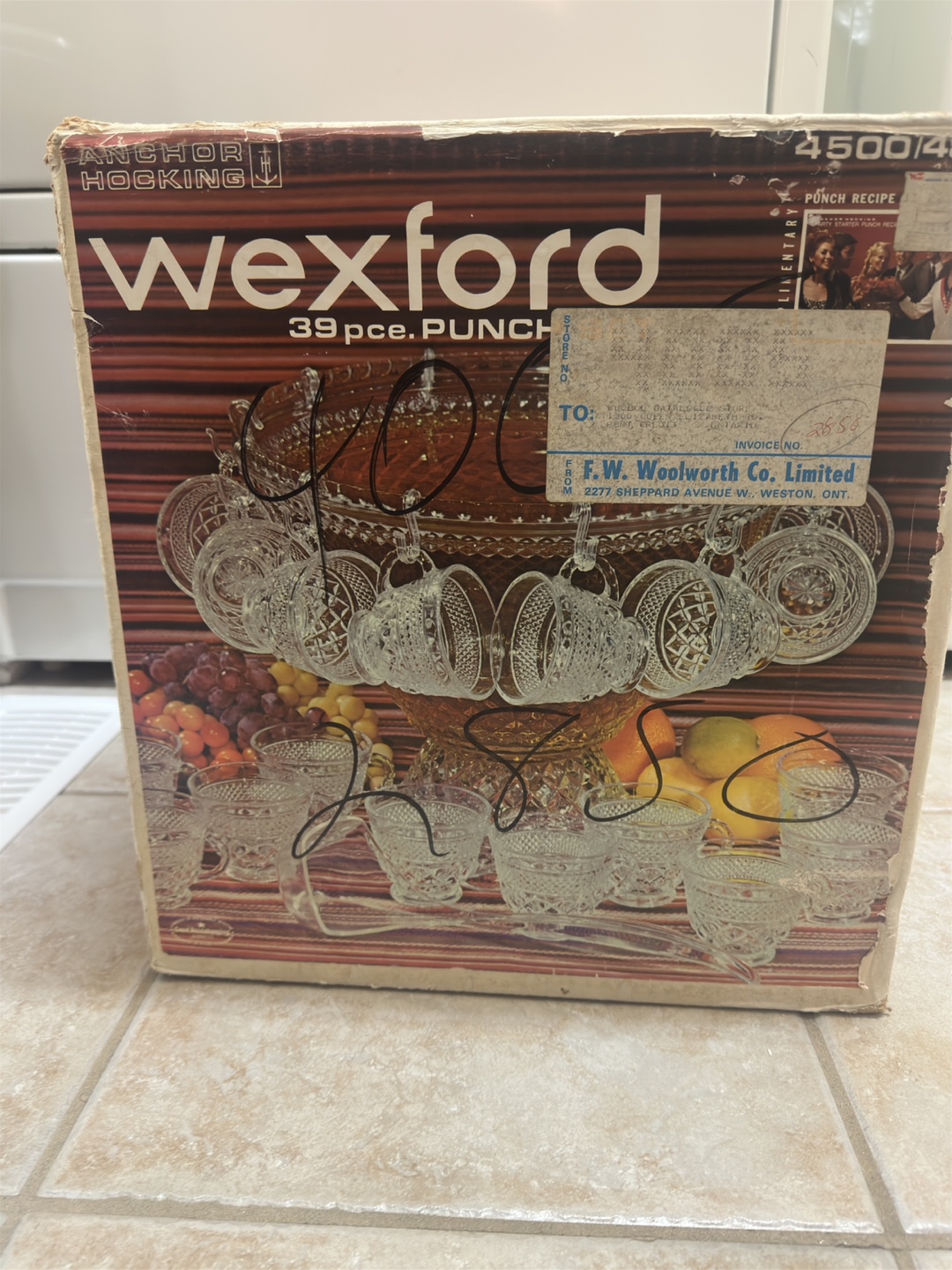 Vintage Wexford 39 pc. punch bowl set - photo 2