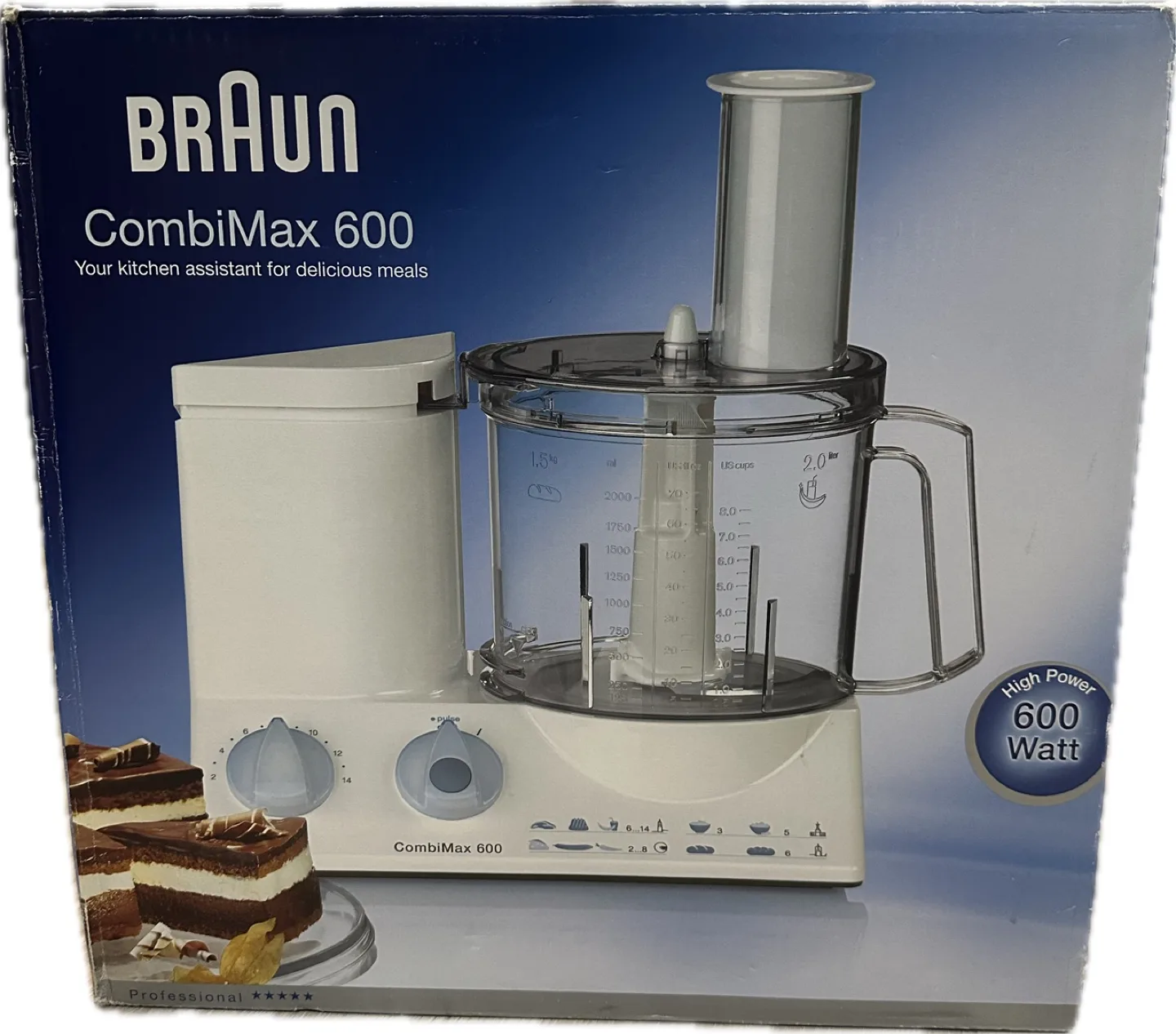 Braun CombiMax 600 Food Processor thumbnail