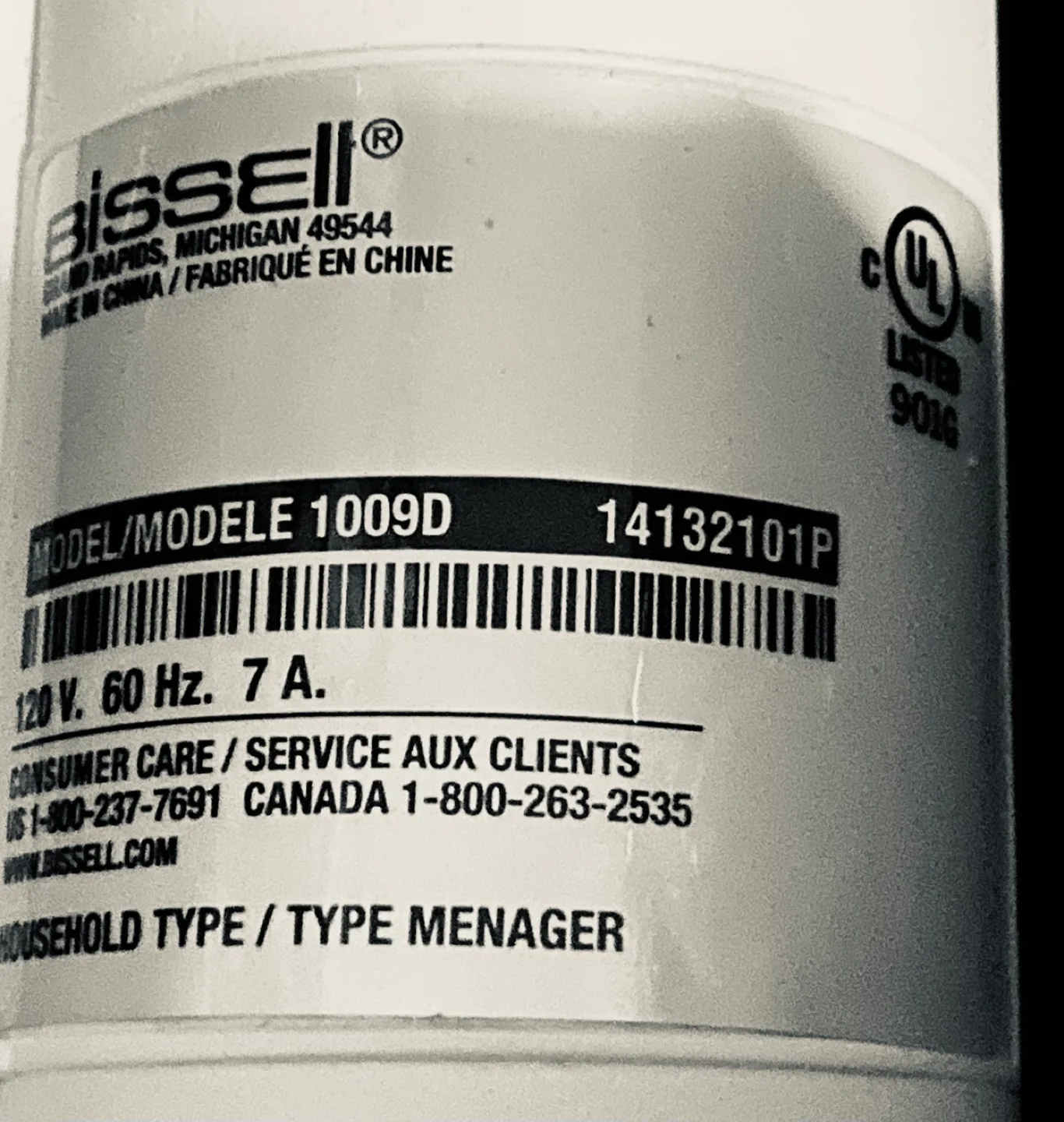 Pet Vacuum Bissell Bagless Upright image indicator(5)