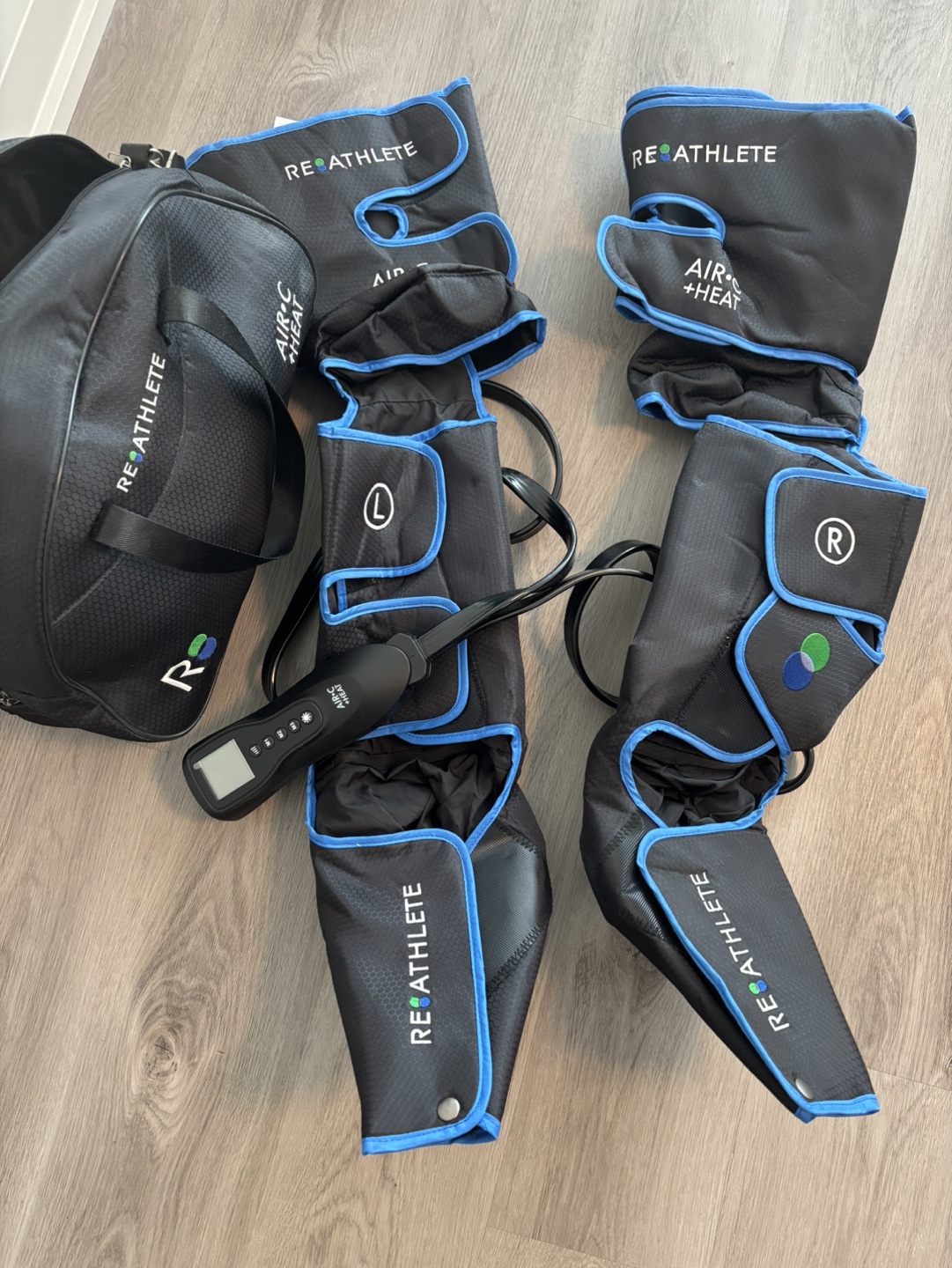 Reathlete Leg Massager with Carry Bag