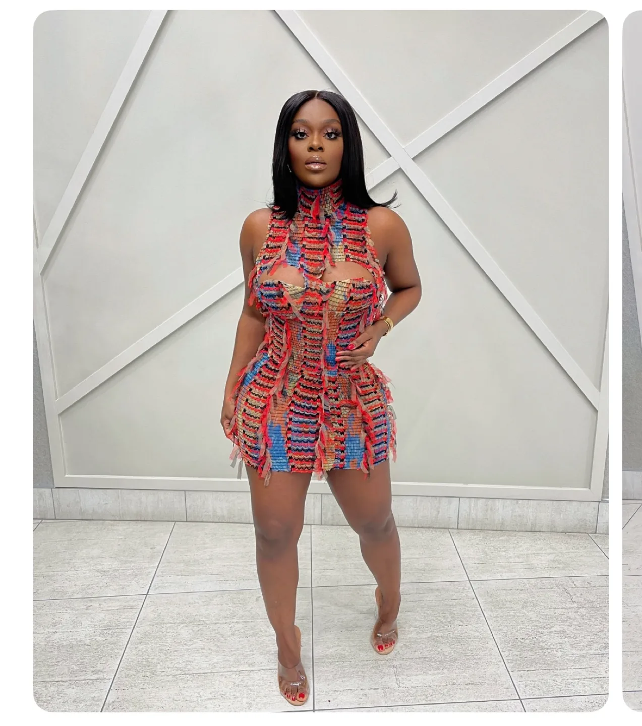 Stunning Multicoloured two piece set thumbnail