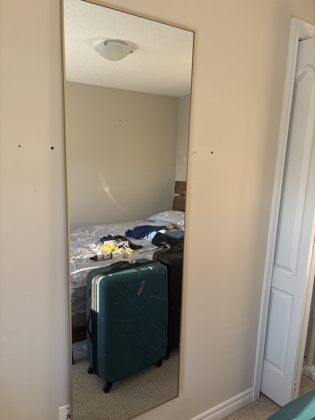 Full Length Gold Framed Mirror - photo 4
