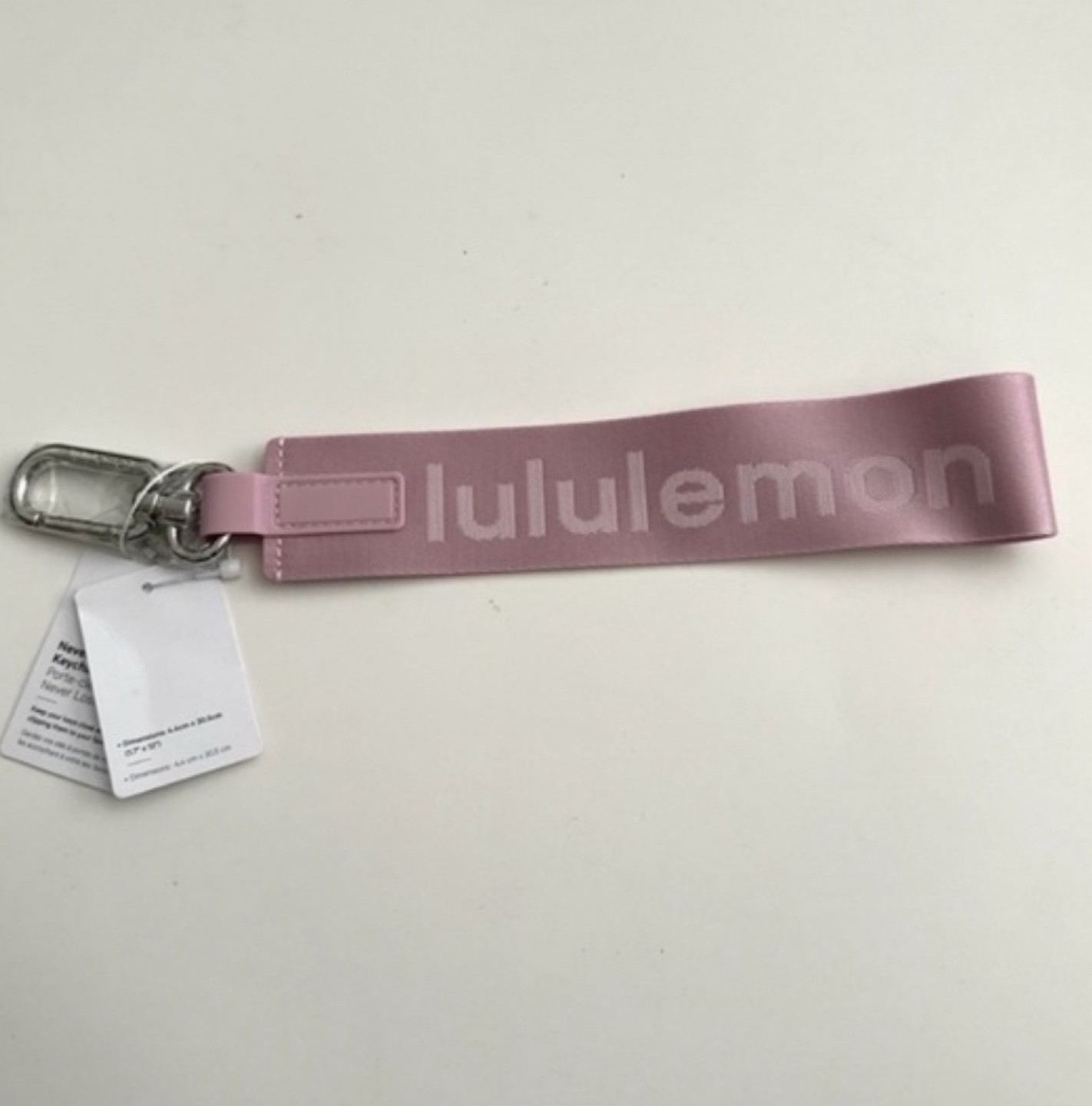 Lululemon Keychain