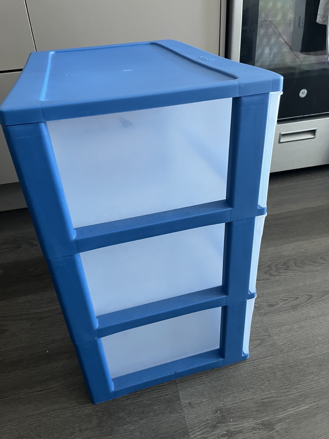 Sterilite 3-Drawer Storage Unit - Blue - photo 2