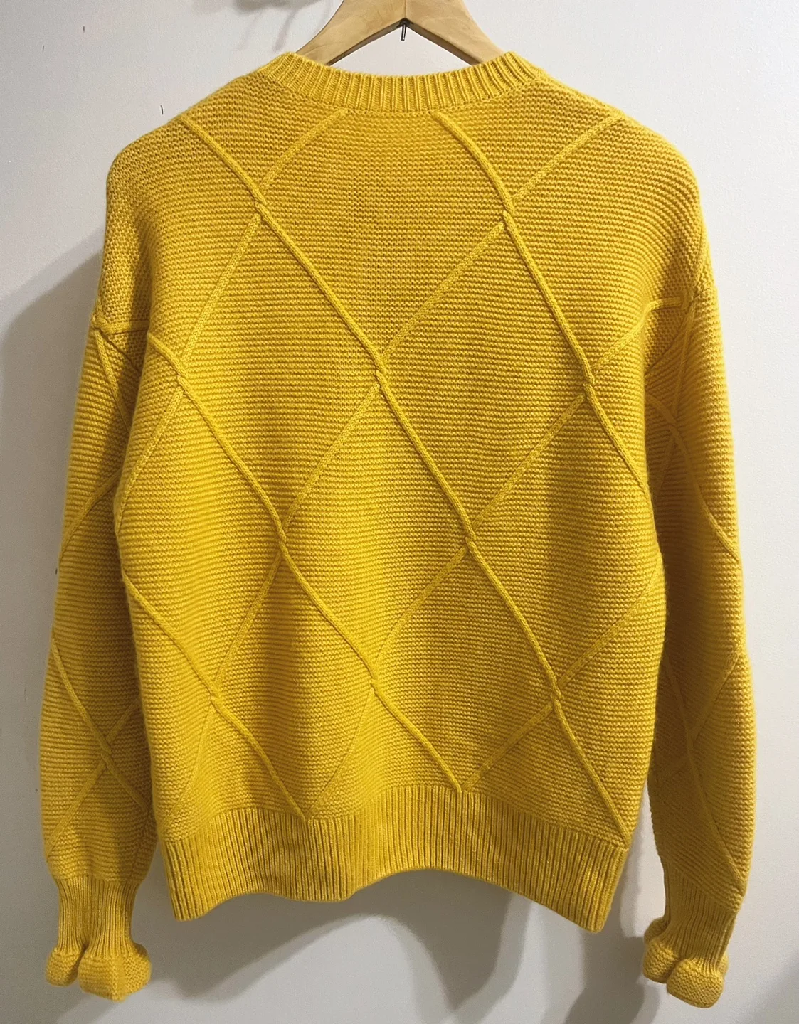 Yellow Cashmere Sweater image indicator(2)