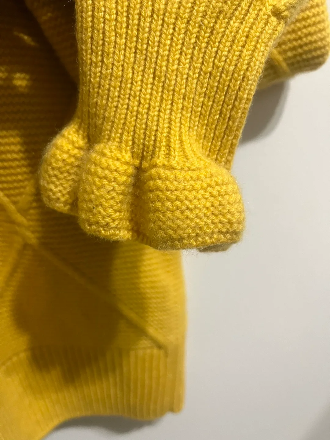 Yellow Cashmere Sweater image indicator(4)