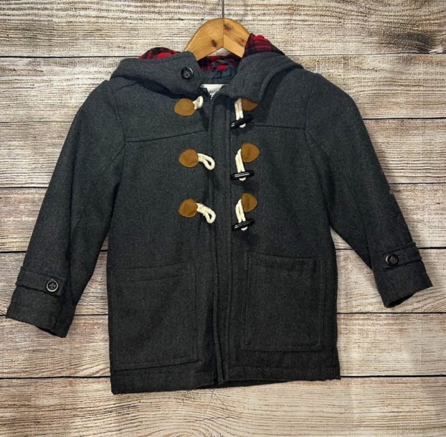 Carter's Children's Peacoat size 5/6 gray