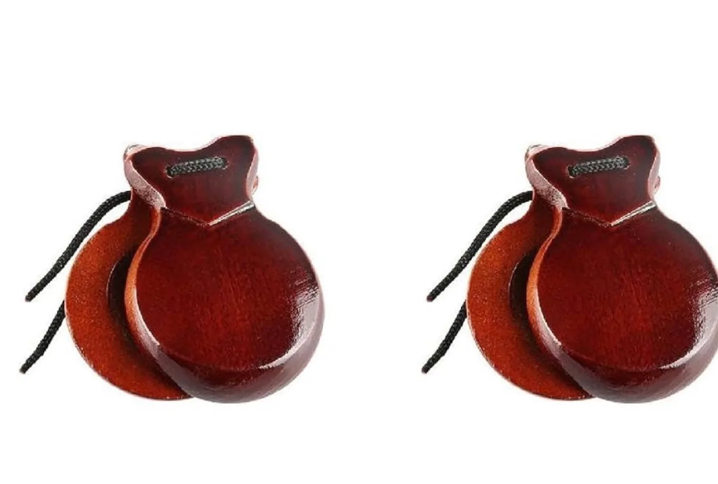 2 Pairs of Wooden Castanets image indicator(2)