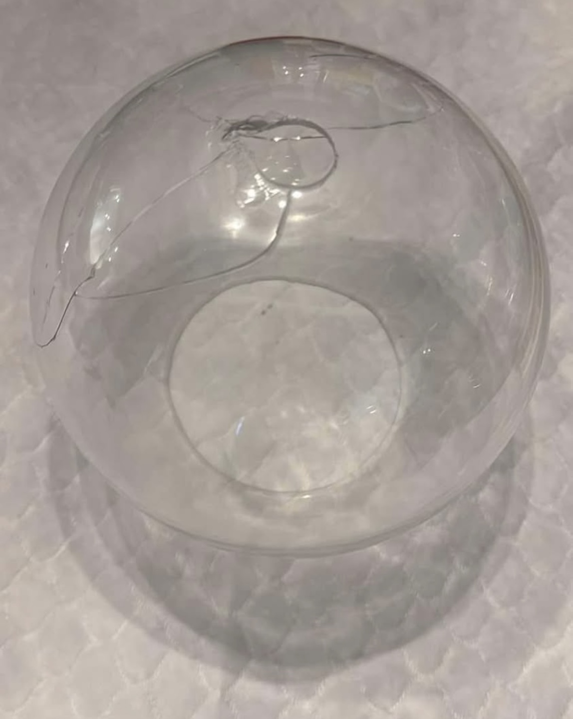 CB2 Firefly 9 pendant light/ one broken globe - photo 3