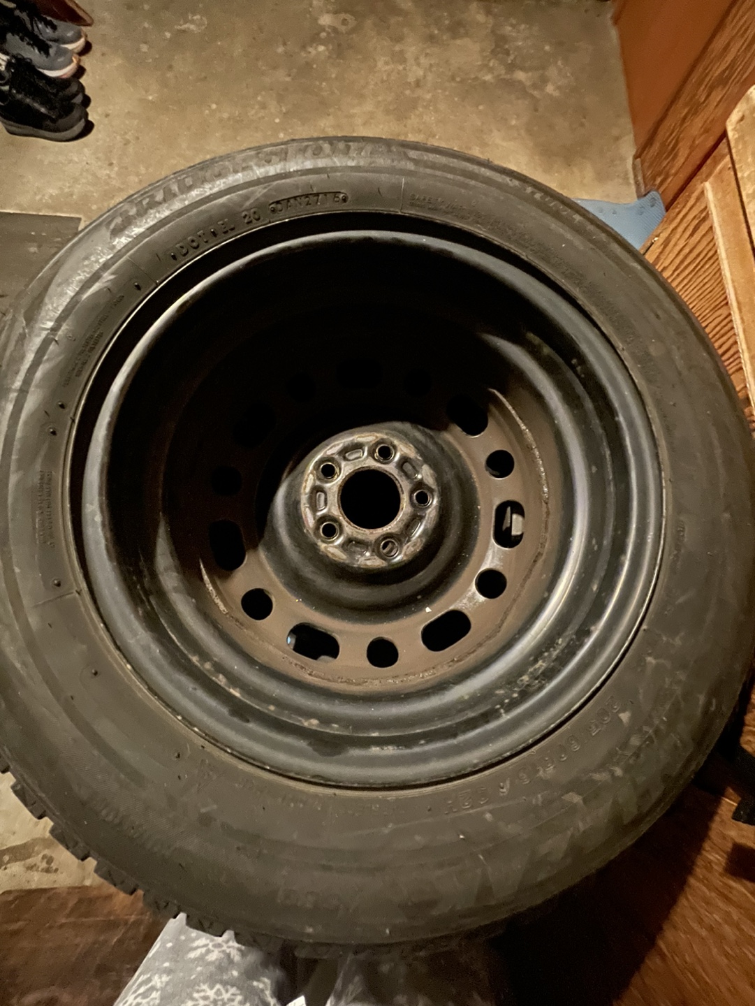 Bridgestone Winter Tires with Rims - Set of Four - photo 2
