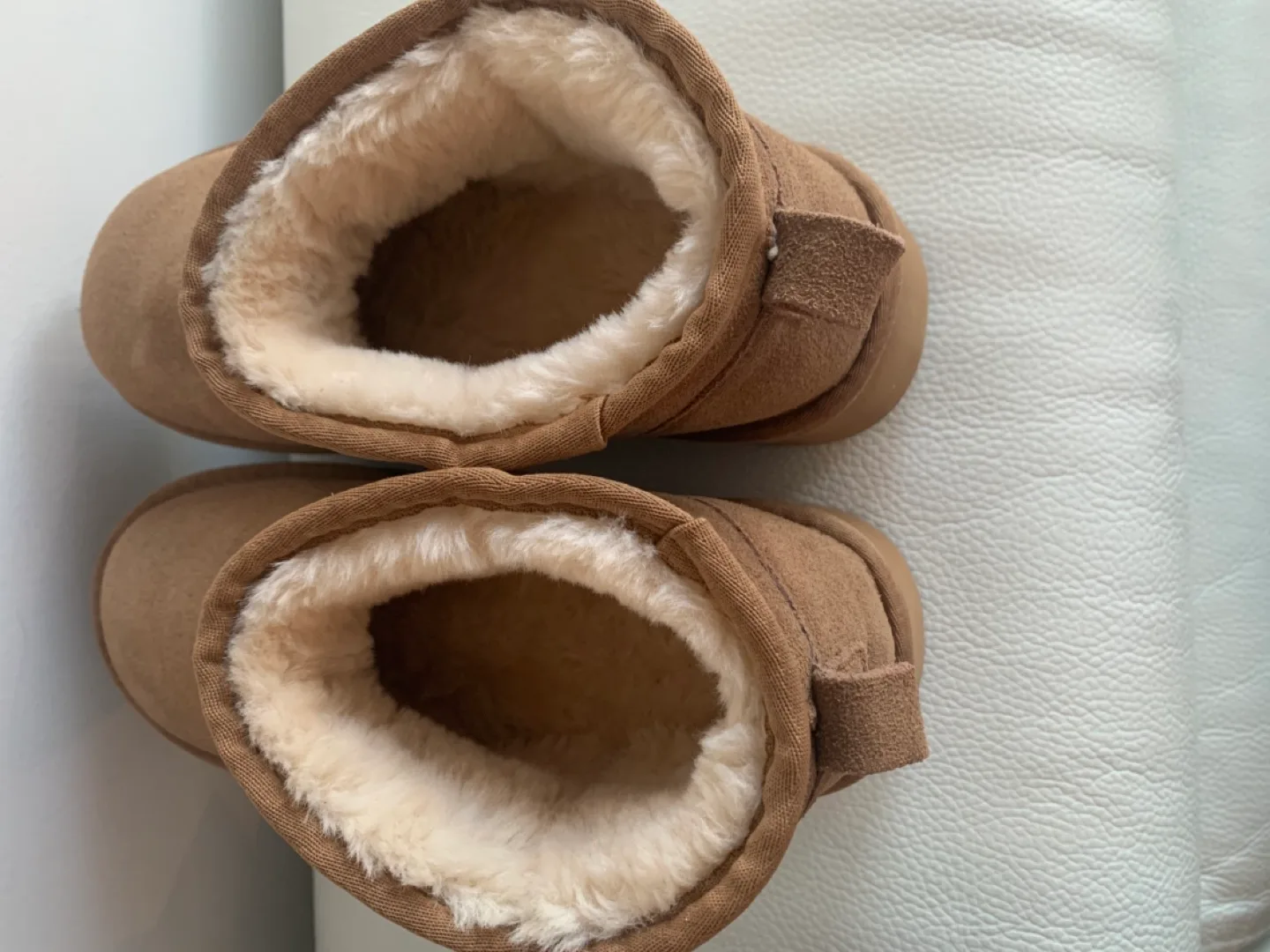 🤎 Warm Suede/Wool Platform Boots image indicator(4)