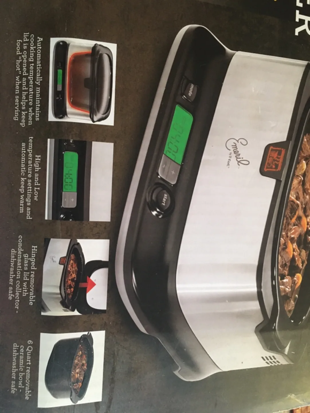 Slow Cooker - Emeril By T-Fal 6-Quart image indicator(6)