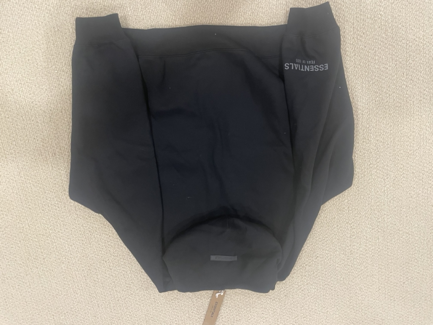 Essentials Fear Of God Black Hoodie - photo 5