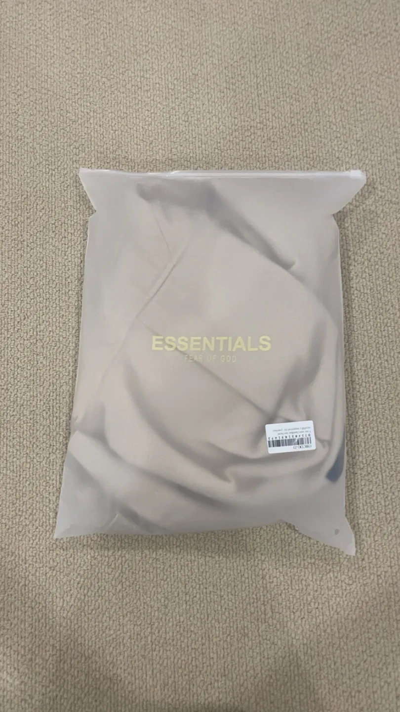 Fear Of God Essentials Beige Hoodie image indicator(5)