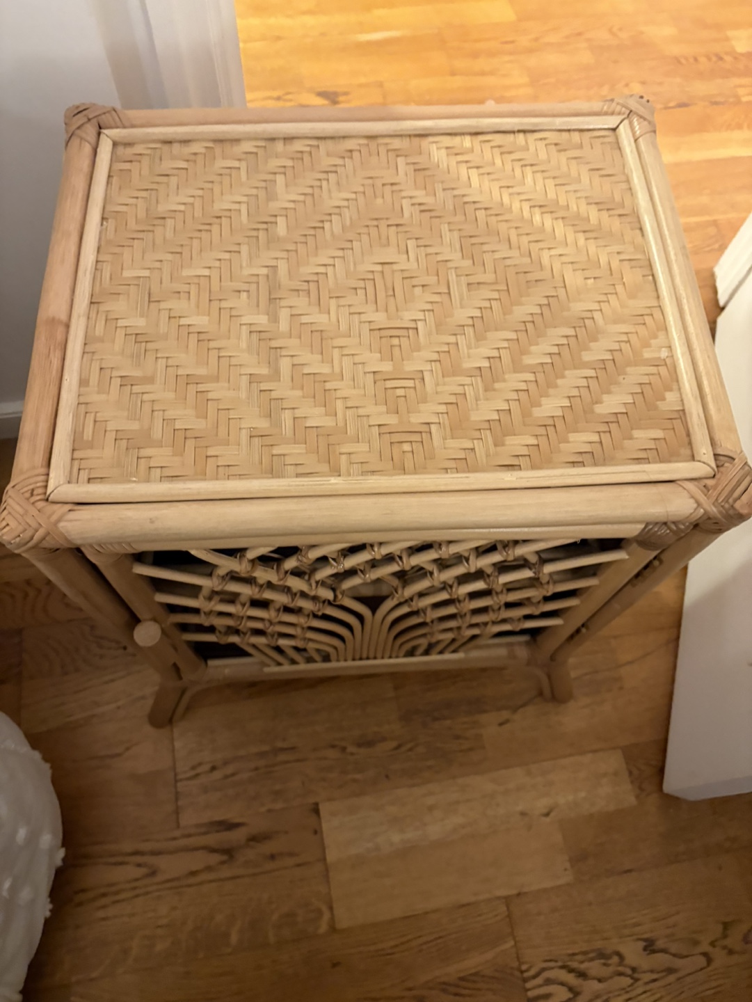 Rattan Cabinet with Door and Shelf - photo 5