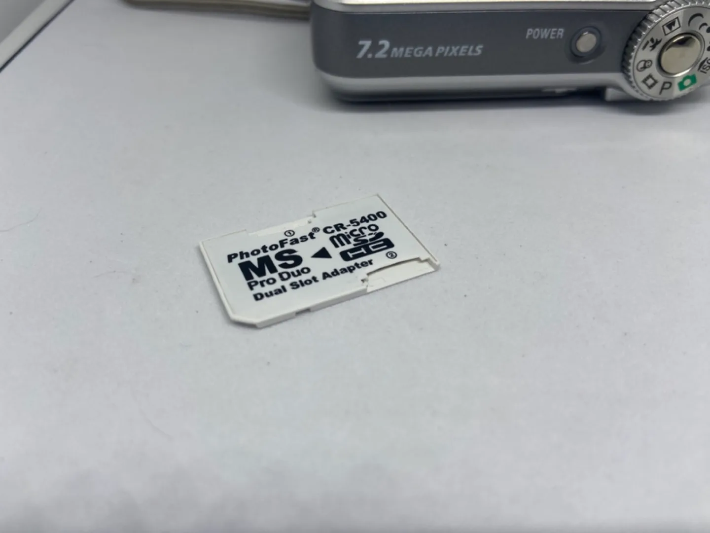 CYBER-SHOT DSC-S650 7.2MP DIGITAL CAMERA +Memory Card image indicator(7)