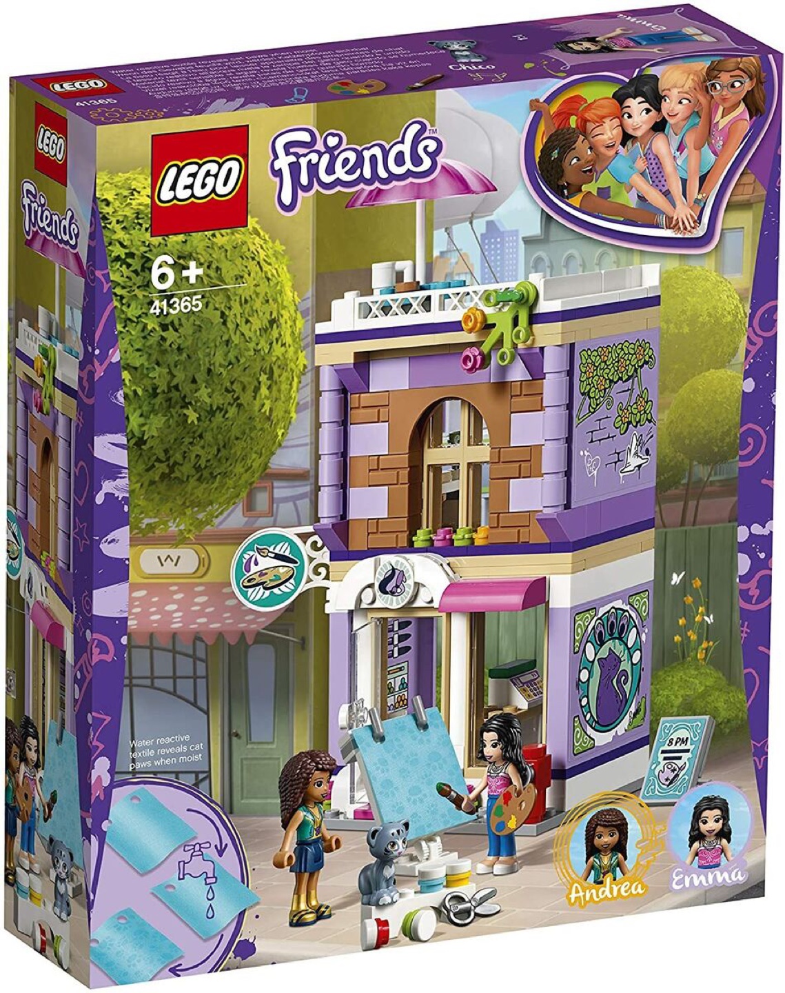 LEGO Friends Emma's Art Studio 41365