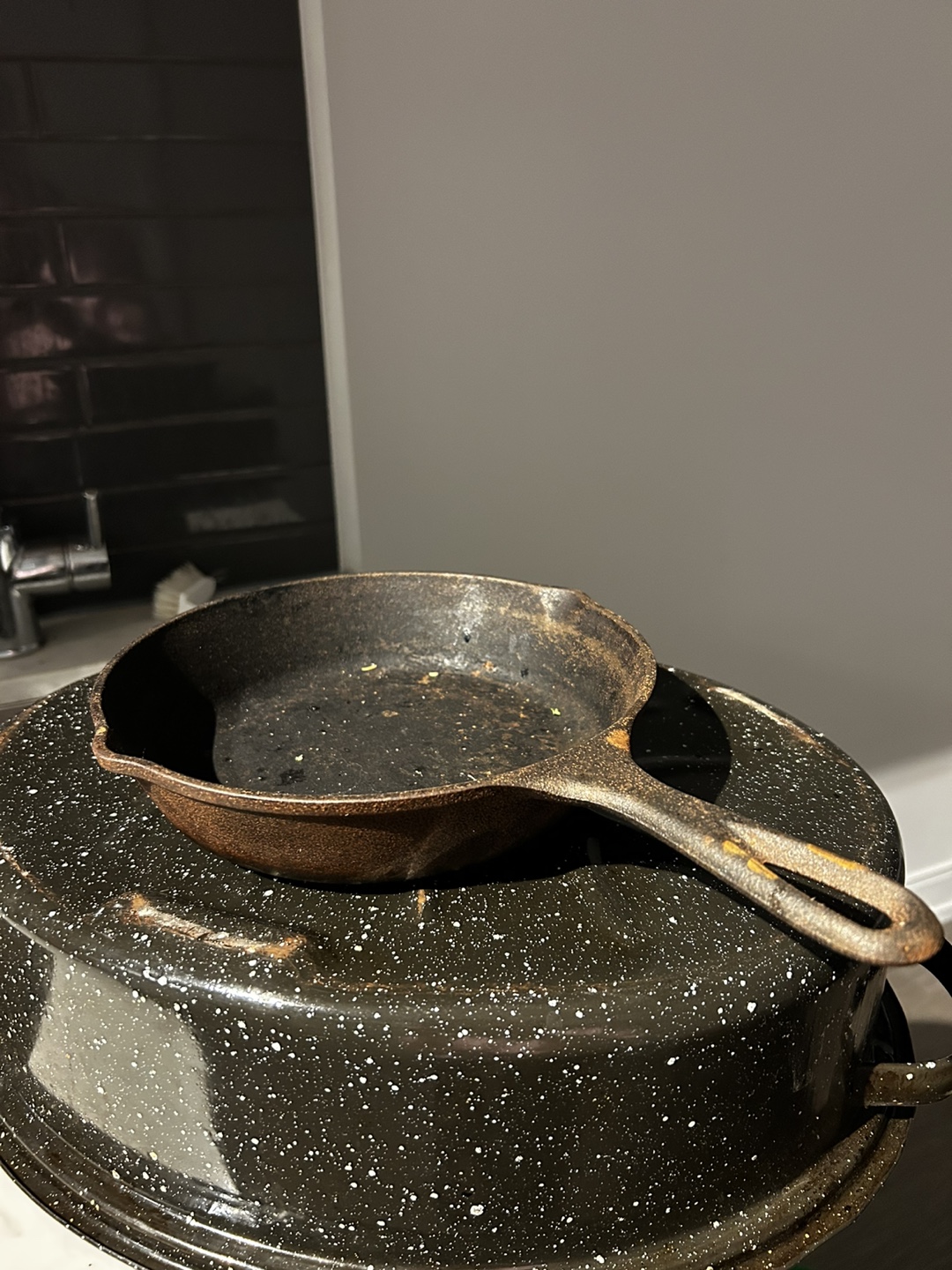Vintage Cast Iron Skillet