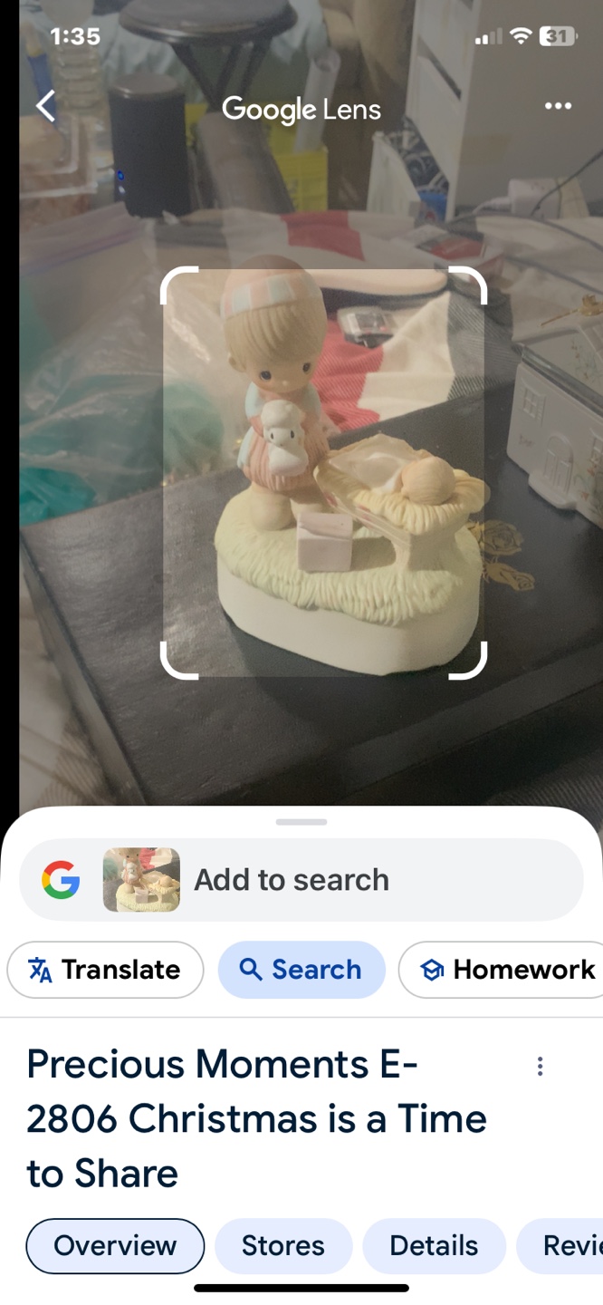 Precious Moments Christmas Figurine - 2806
