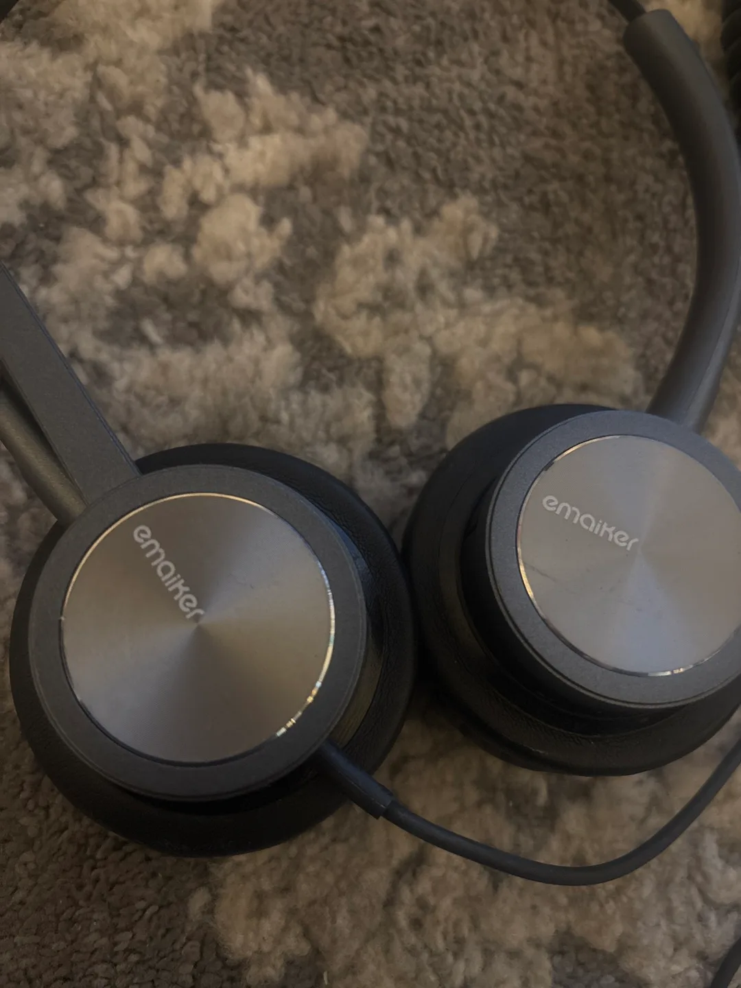 EmaiKer Wired Headset with Coil Cord image indicator(2)