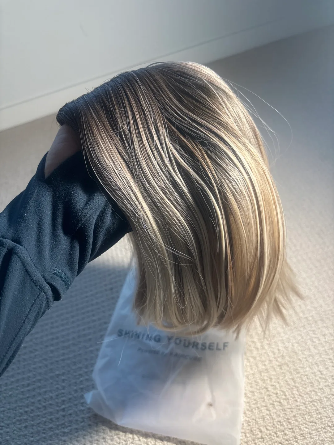 Blonde Balayage Half Wig image indicator(2)