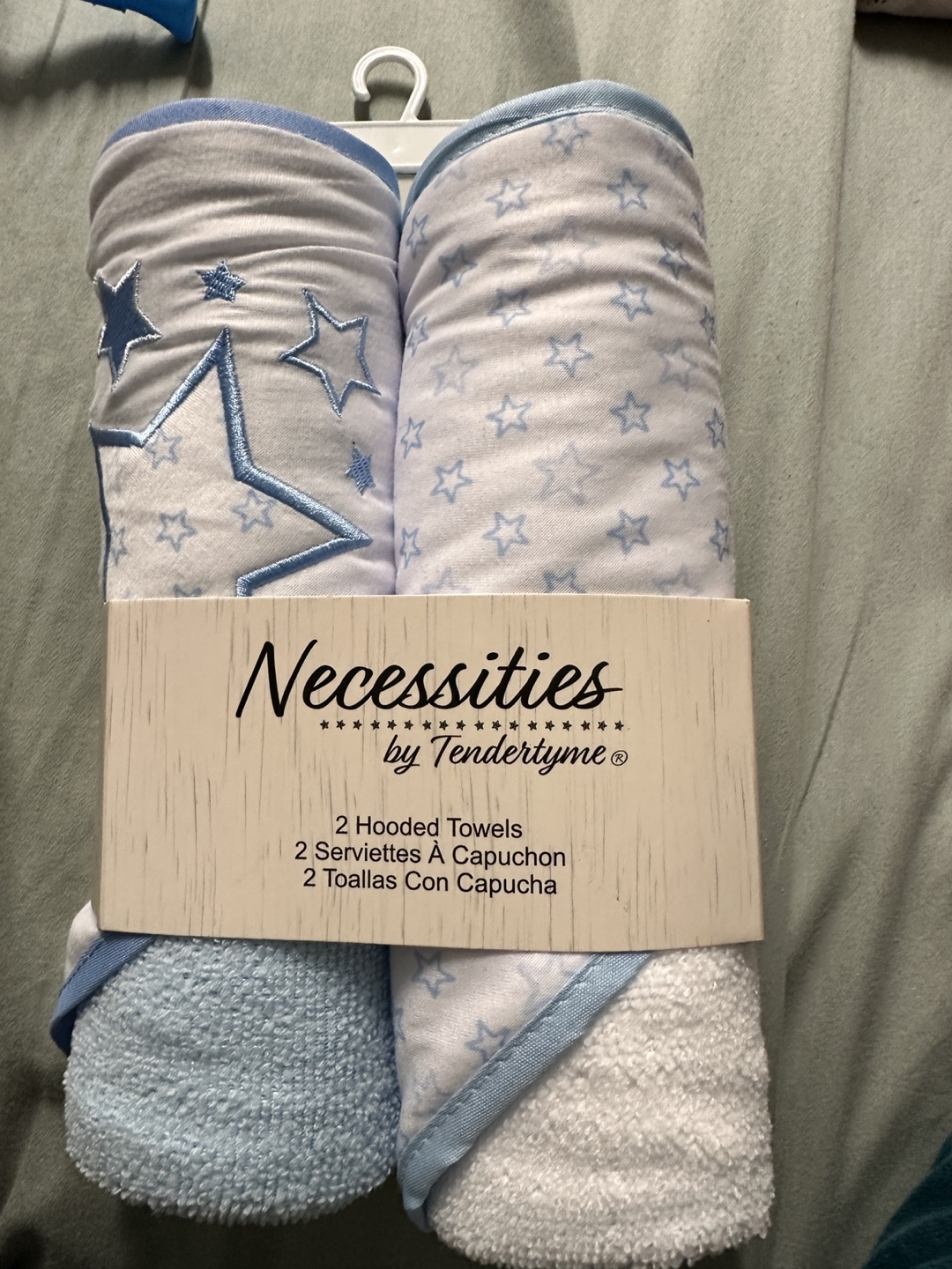 Tendertyme Necessities Baby Hooded Towels (2 Pack)
