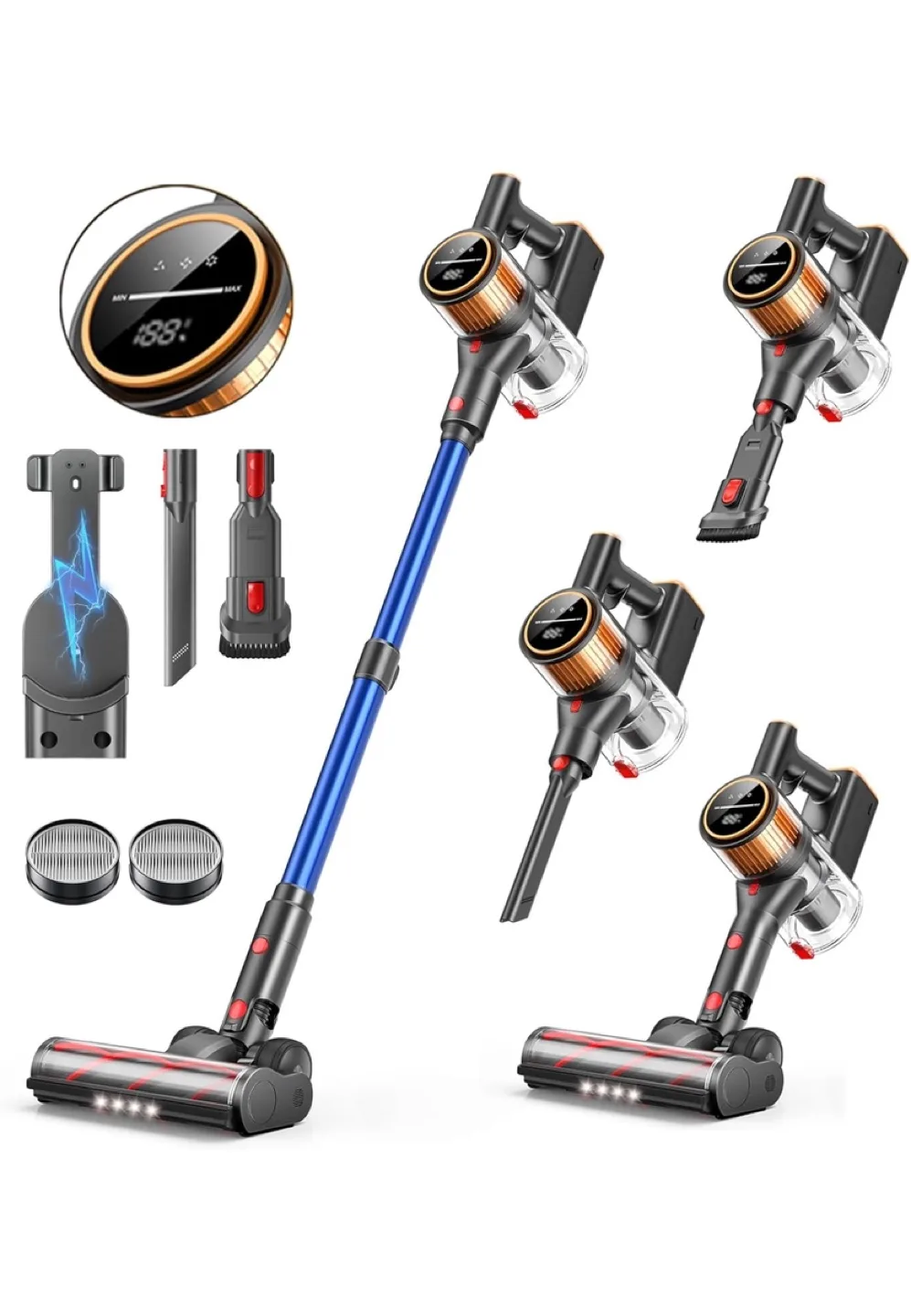 New. SunSare Cordless Vacuum Cleaner thumbnail