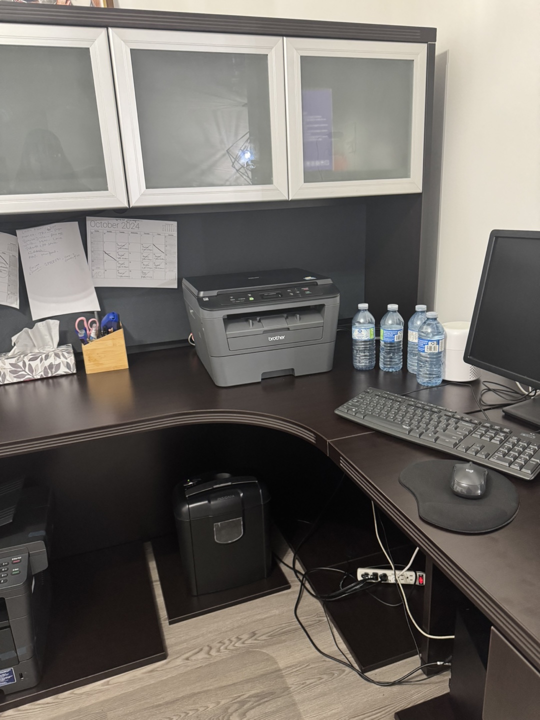 Spacious L-Shaped Office Desk – $100 - photo 4