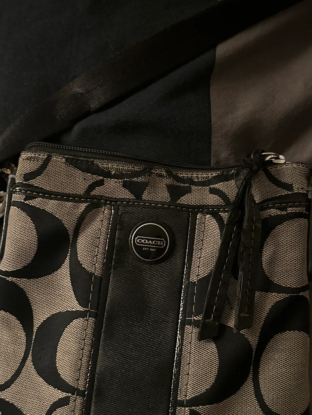 Vintage Thrifted Coach bag image indicator(2)