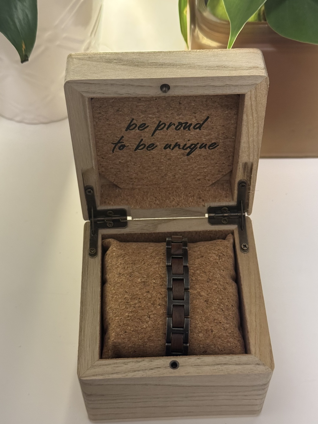 HolzKern Men's Wooden Bracelet