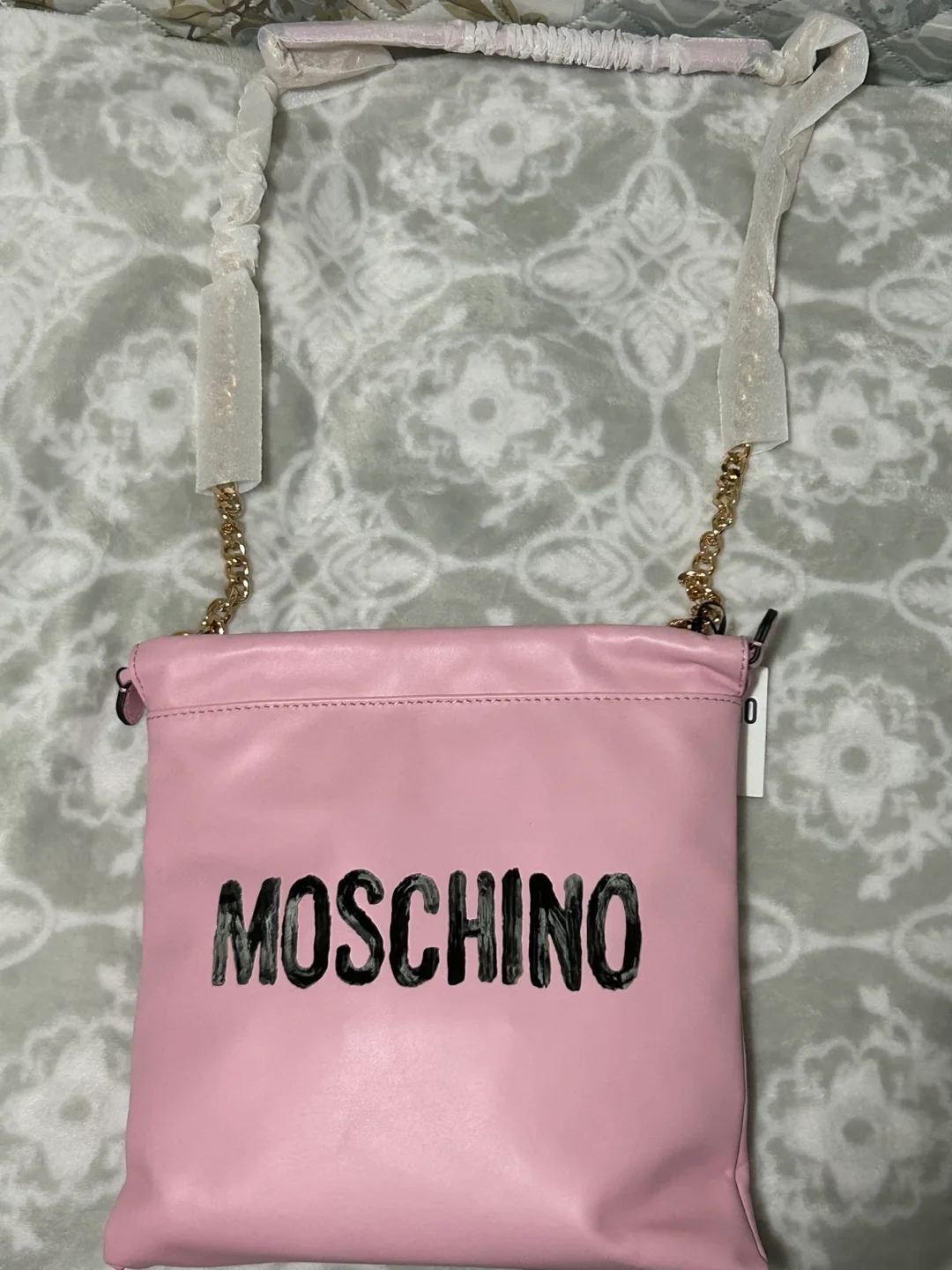 Love Moschino Pink Teddy Bear Crossbody Bag image indicator(3)