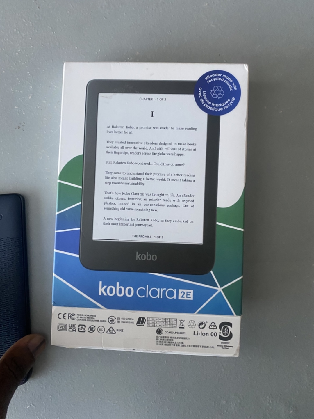 Kobo Clara 2E eReader - Midnight Navy - photo 3