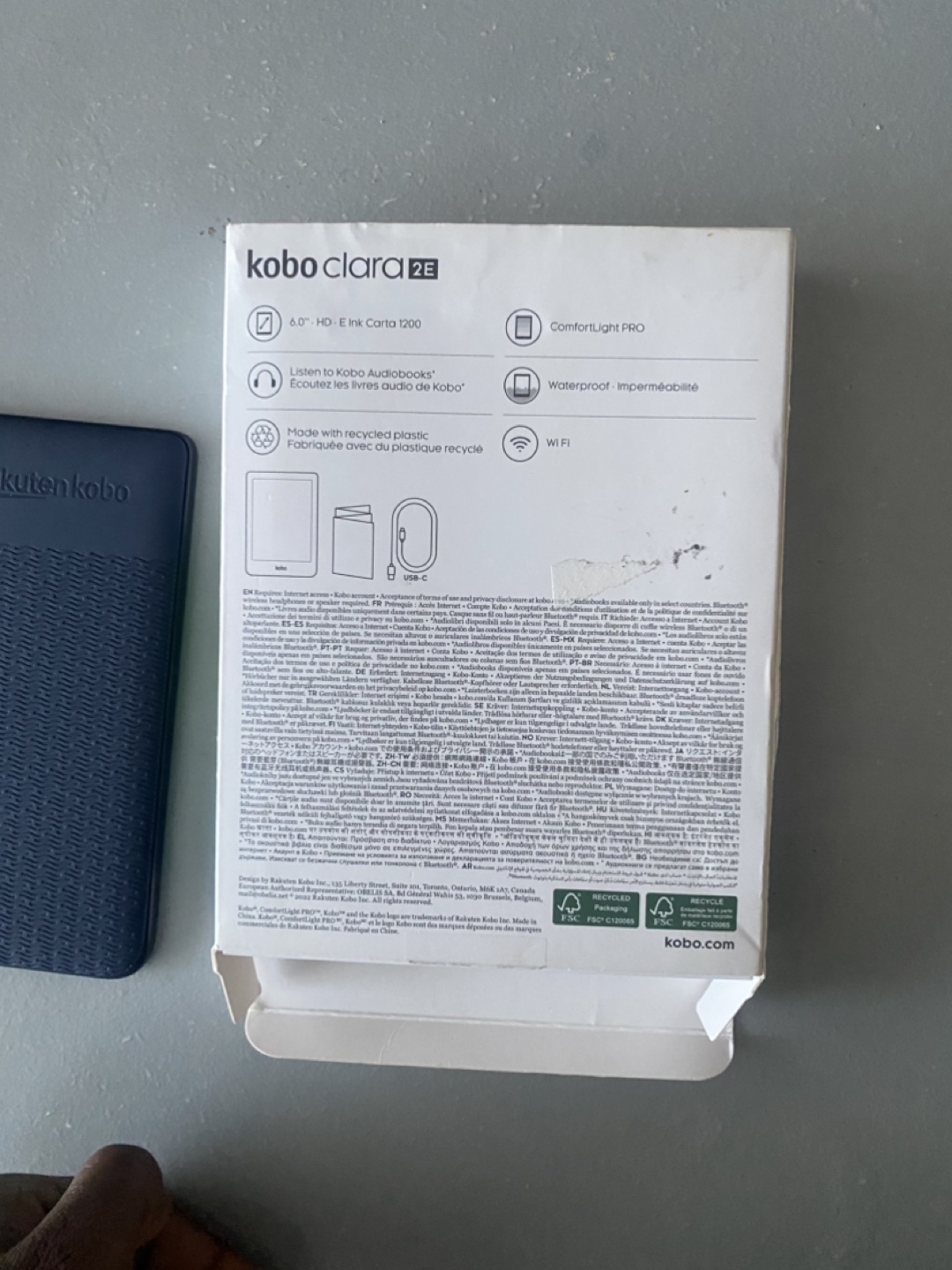 Kobo Clara 2E eReader - Midnight Navy - photo 4